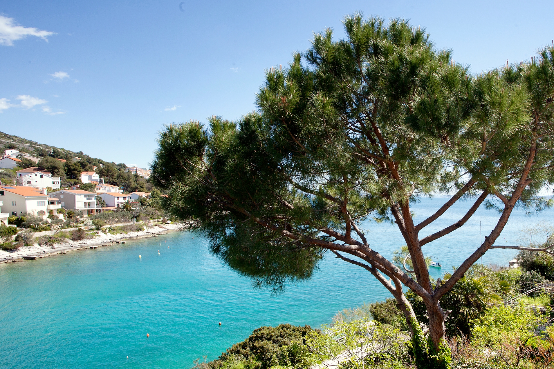 Two bedroom apartment near beach Mavarštica, Čiovo  A-a
