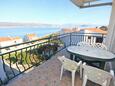 Terrace Slatine, Terrace in the apartment, with a sea view and WiFi.