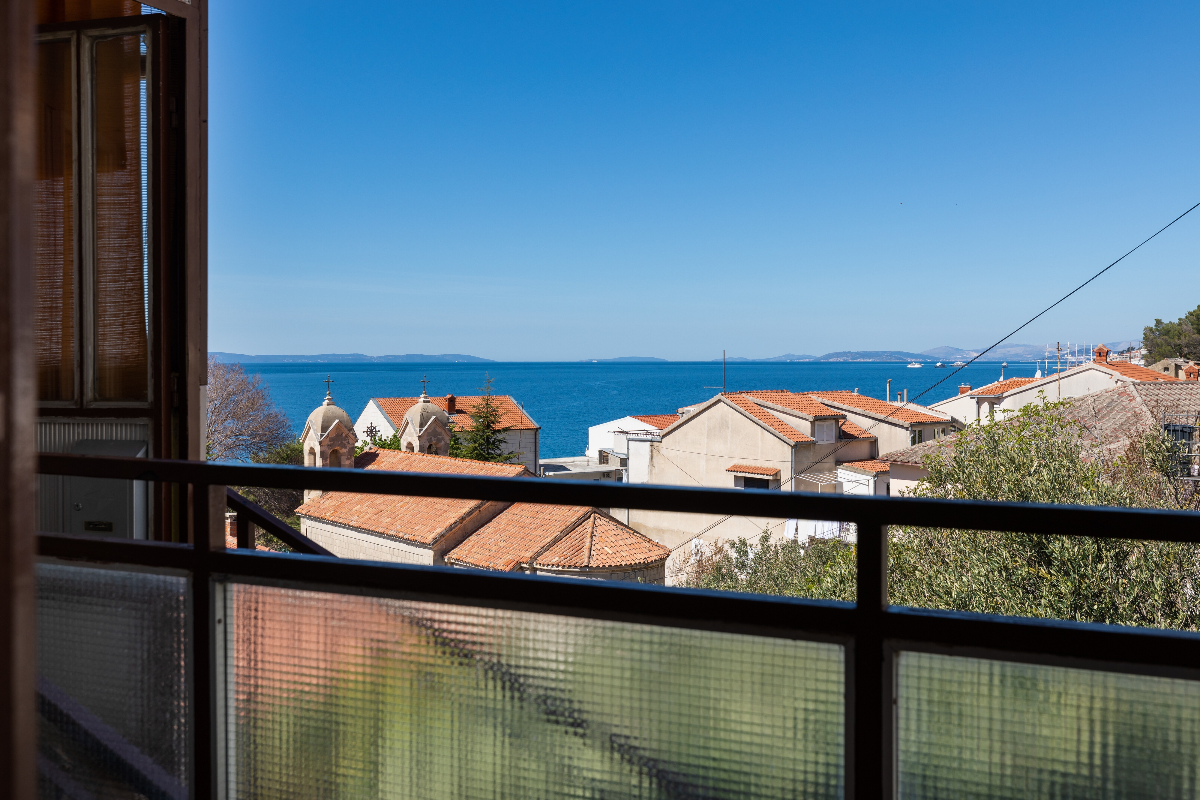 Two bedroom apartment with balcony and sea view Sumpetar, Omiš  A-a