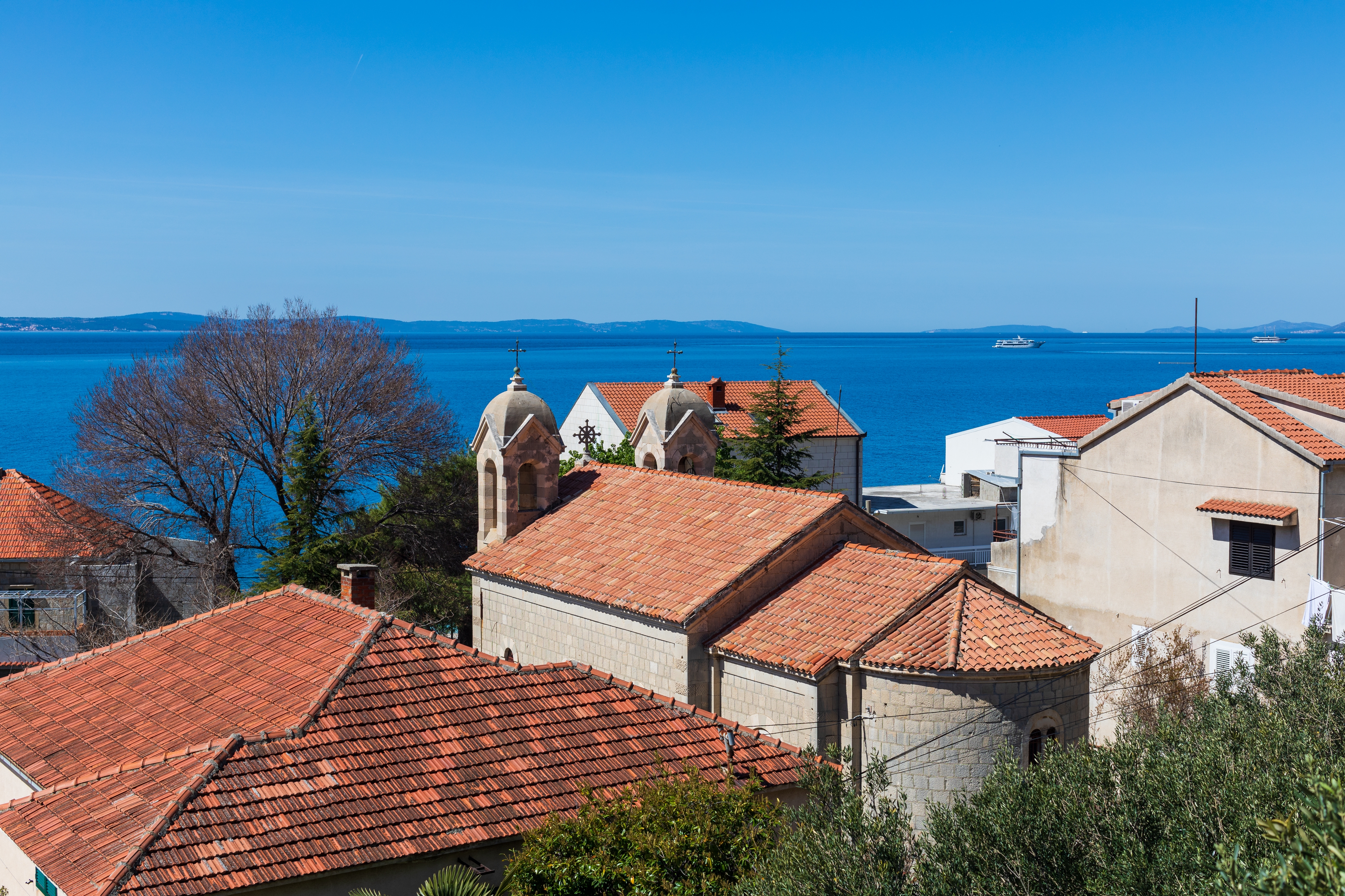 Two bedroom apartment with balcony and sea view Sumpetar, Omiš  A-a