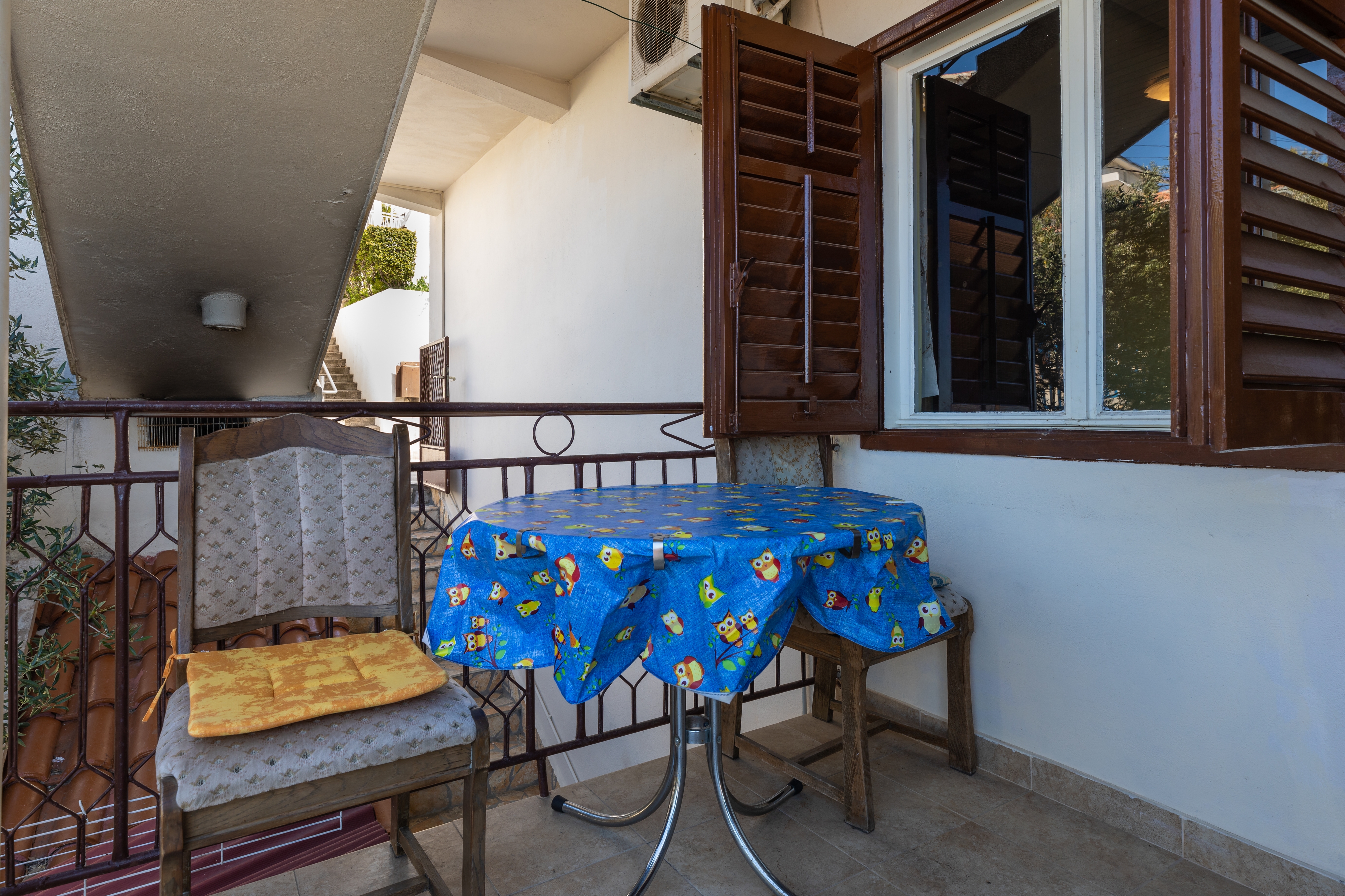 Studio flat with balcony and sea view Sumpetar, Omiš  AS-b