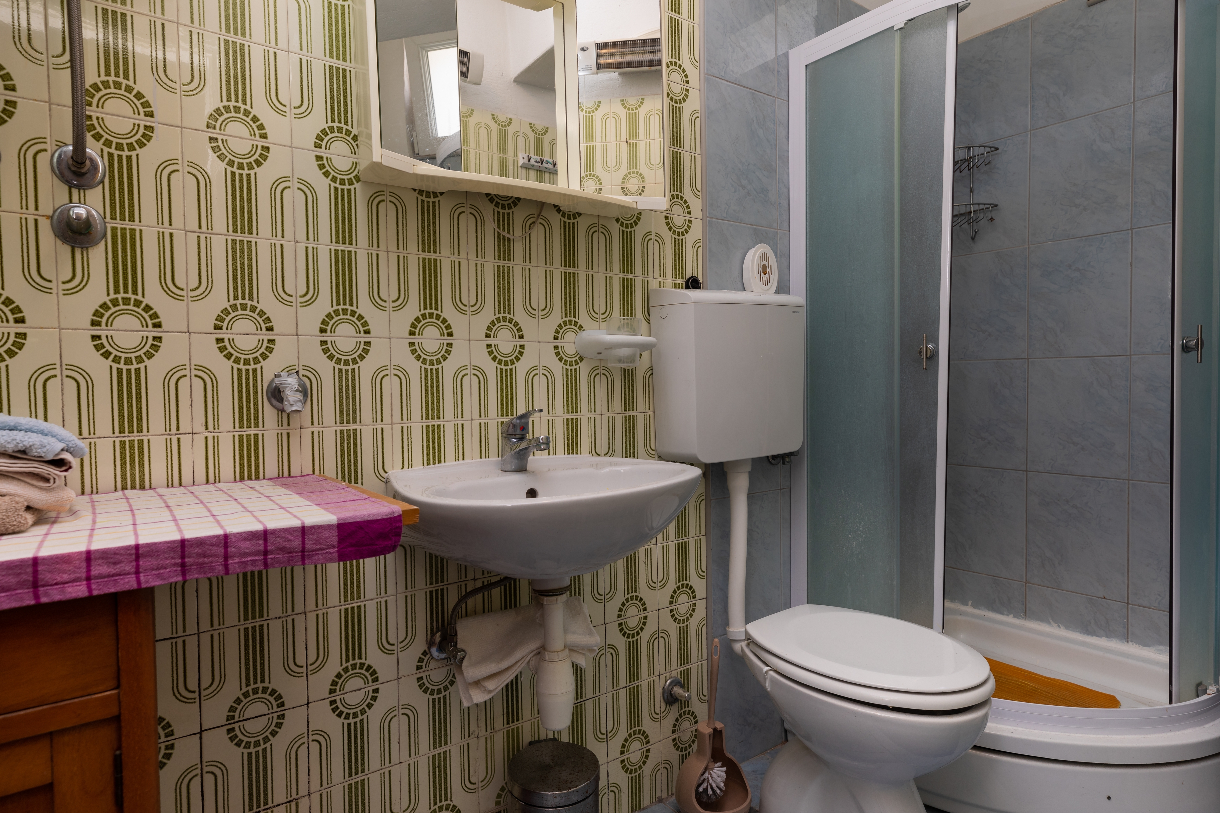 Studio flat with balcony and sea view Sumpetar, Omiš  AS-b