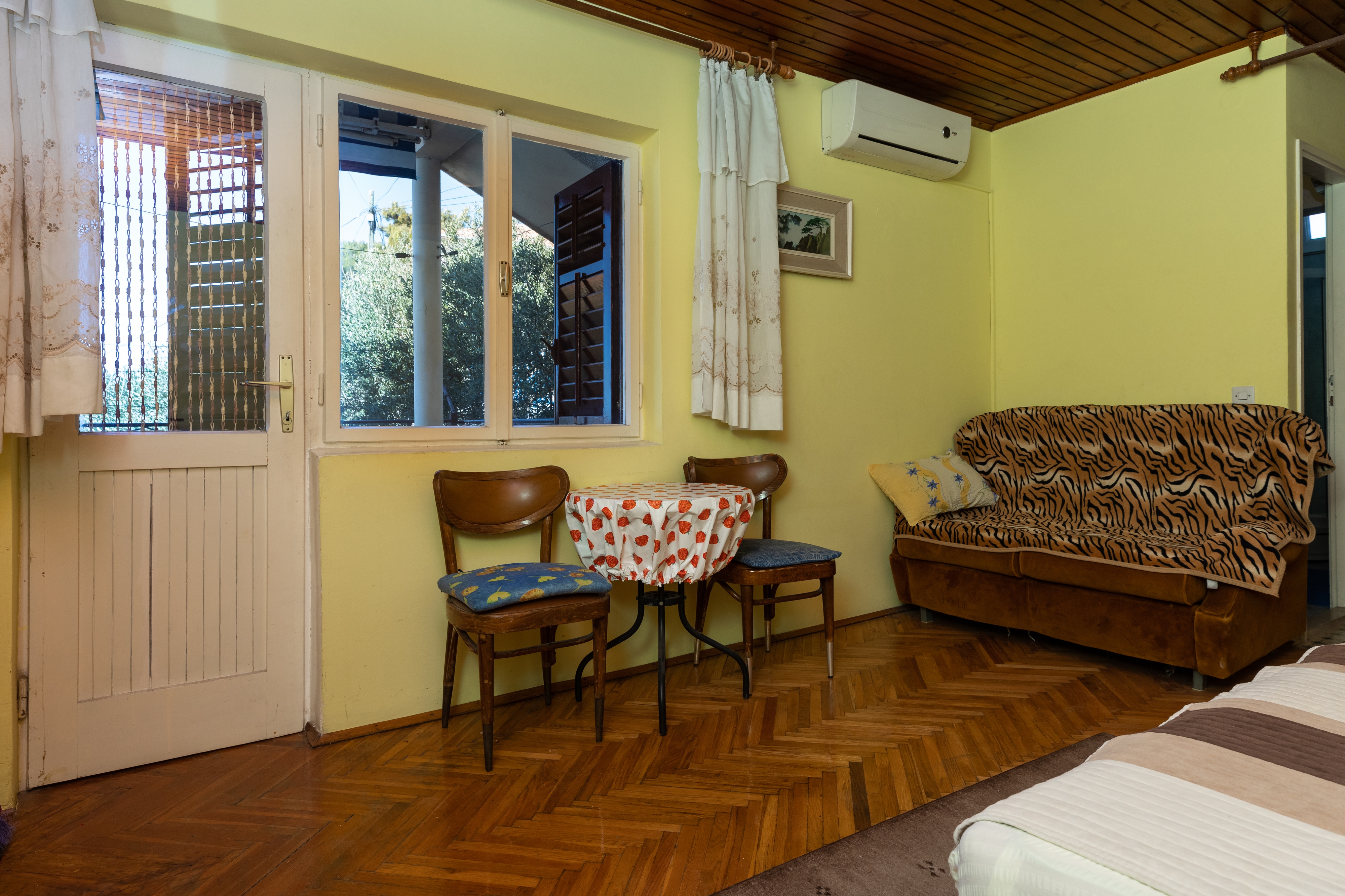 Studio flat with balcony and sea view Sumpetar, Omiš  AS-b