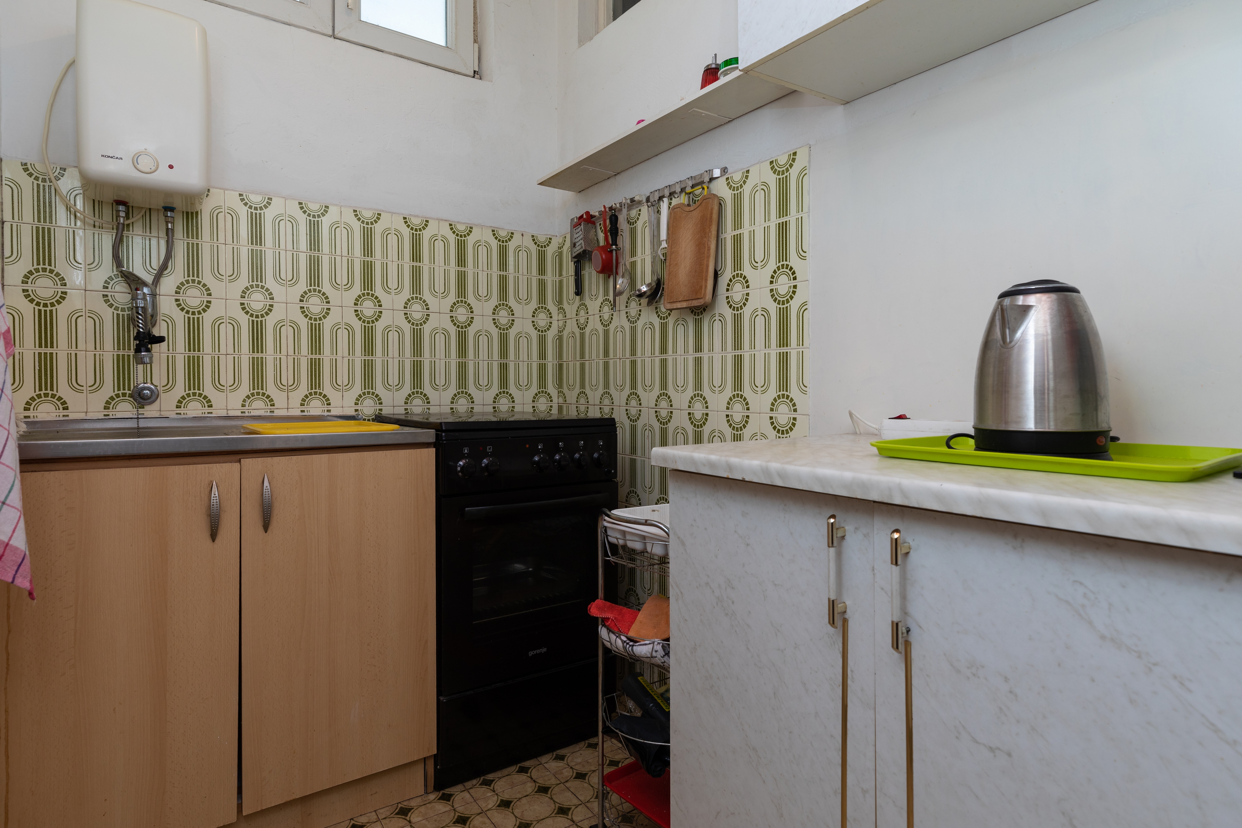 Studio flat with balcony and sea view Sumpetar, Omiš  AS-b