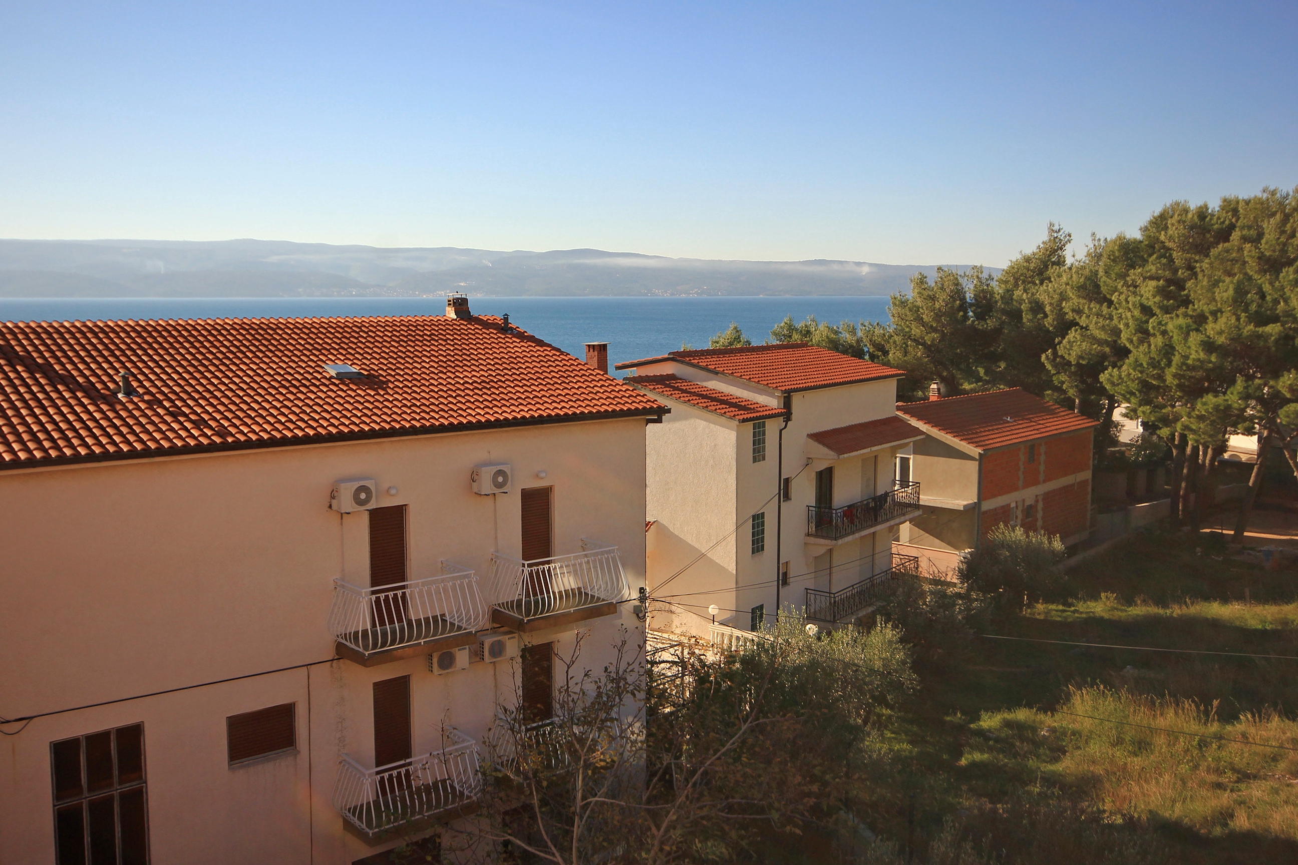 One bedroom apartment with terrace and sea view Duće, Omiš  A-f