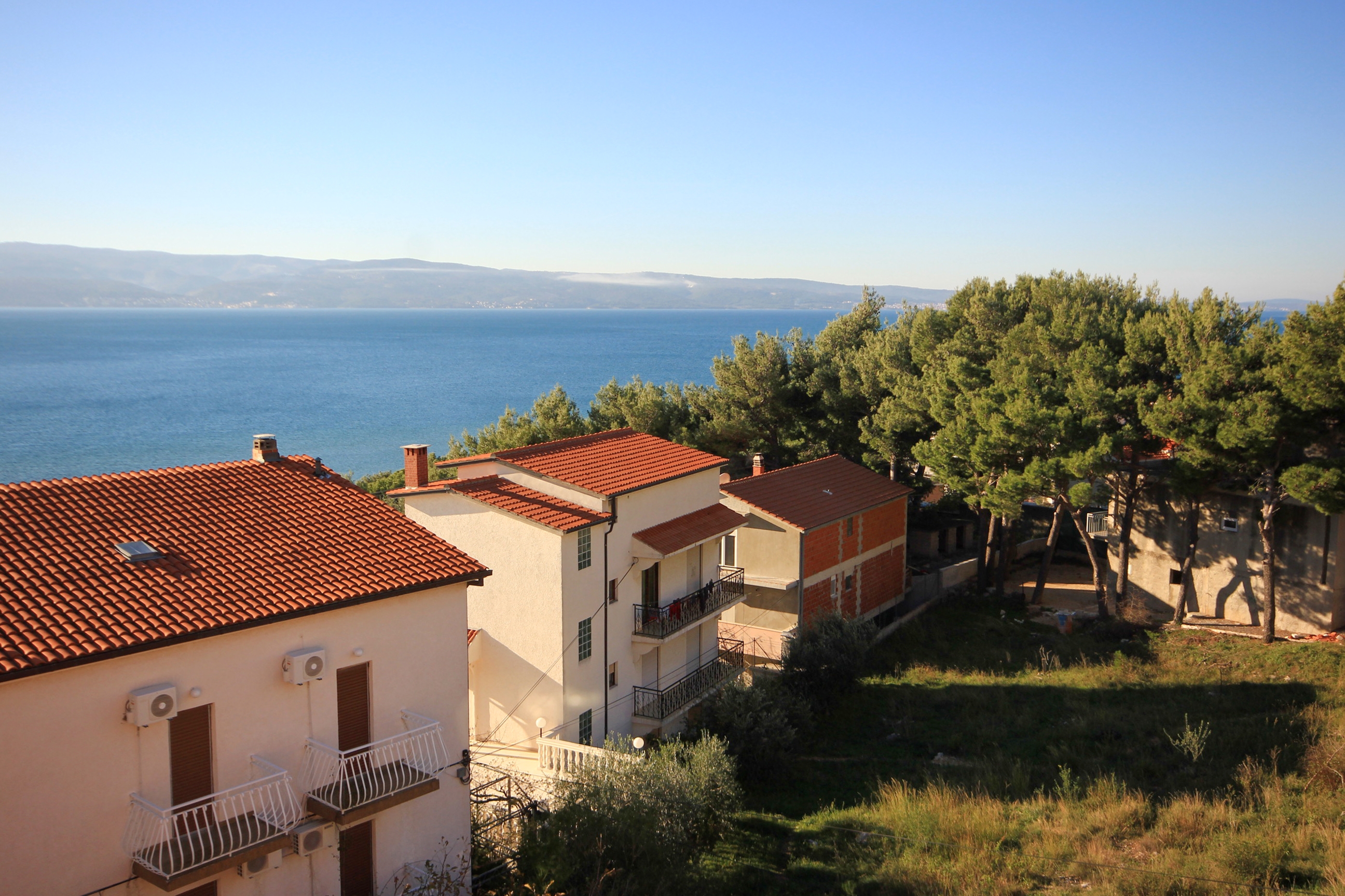 One bedroom apartment with terrace and sea view Duće, Omiš  A-i