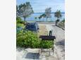 Courtyard Duće, Omiš, Courtyard 944 - Apartments near sea with sandy beach.