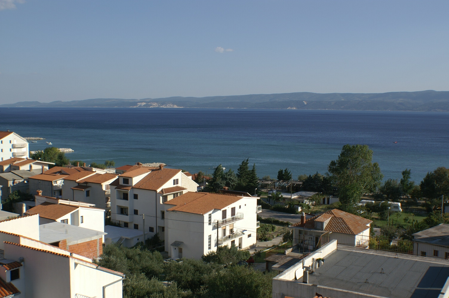 Two bedroom apartment with balcony and sea view Duće, Omiš  A-b