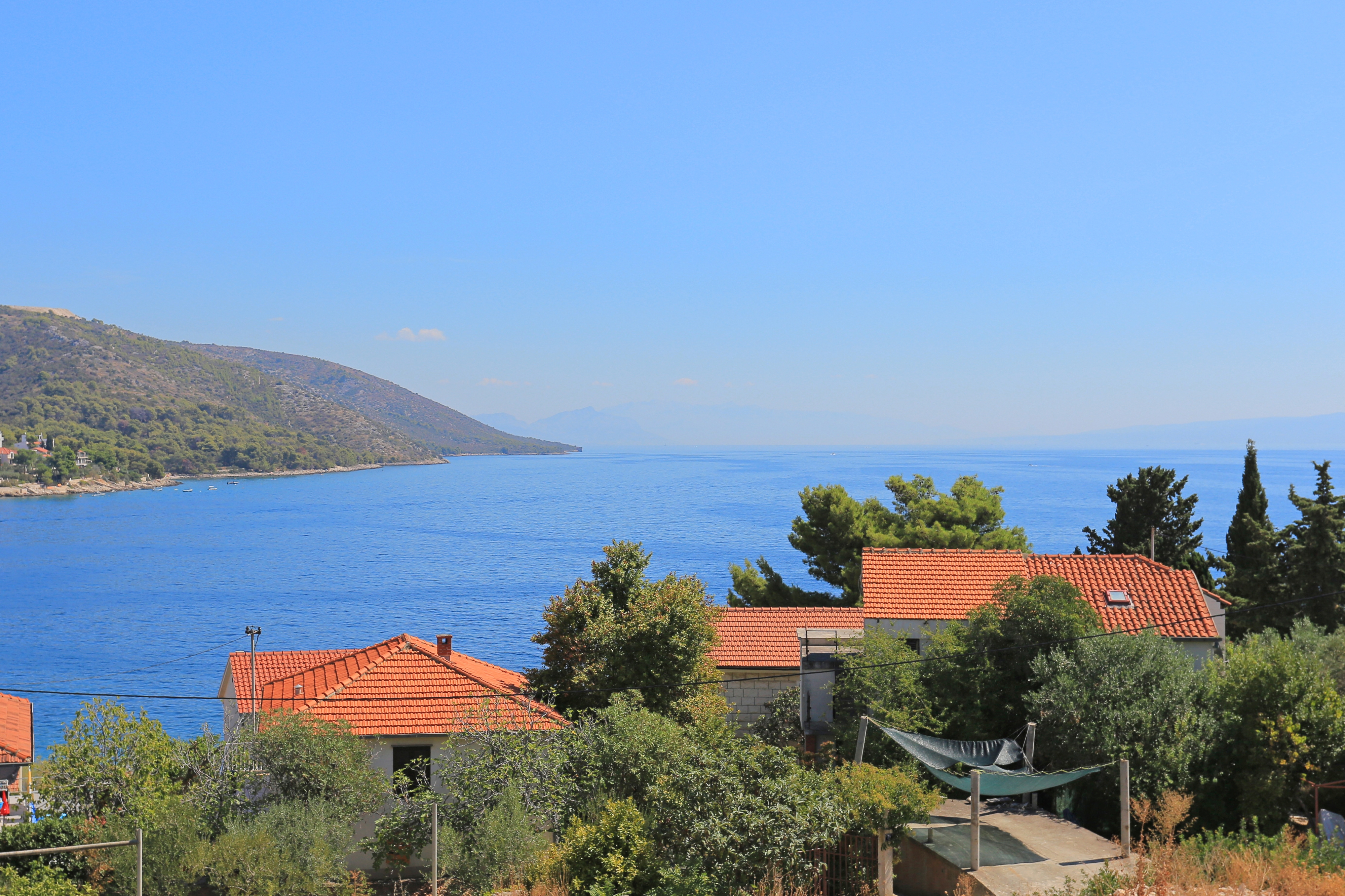 One bedroom apartment with terrace and sea view Bušinci, Čiovo  A-a