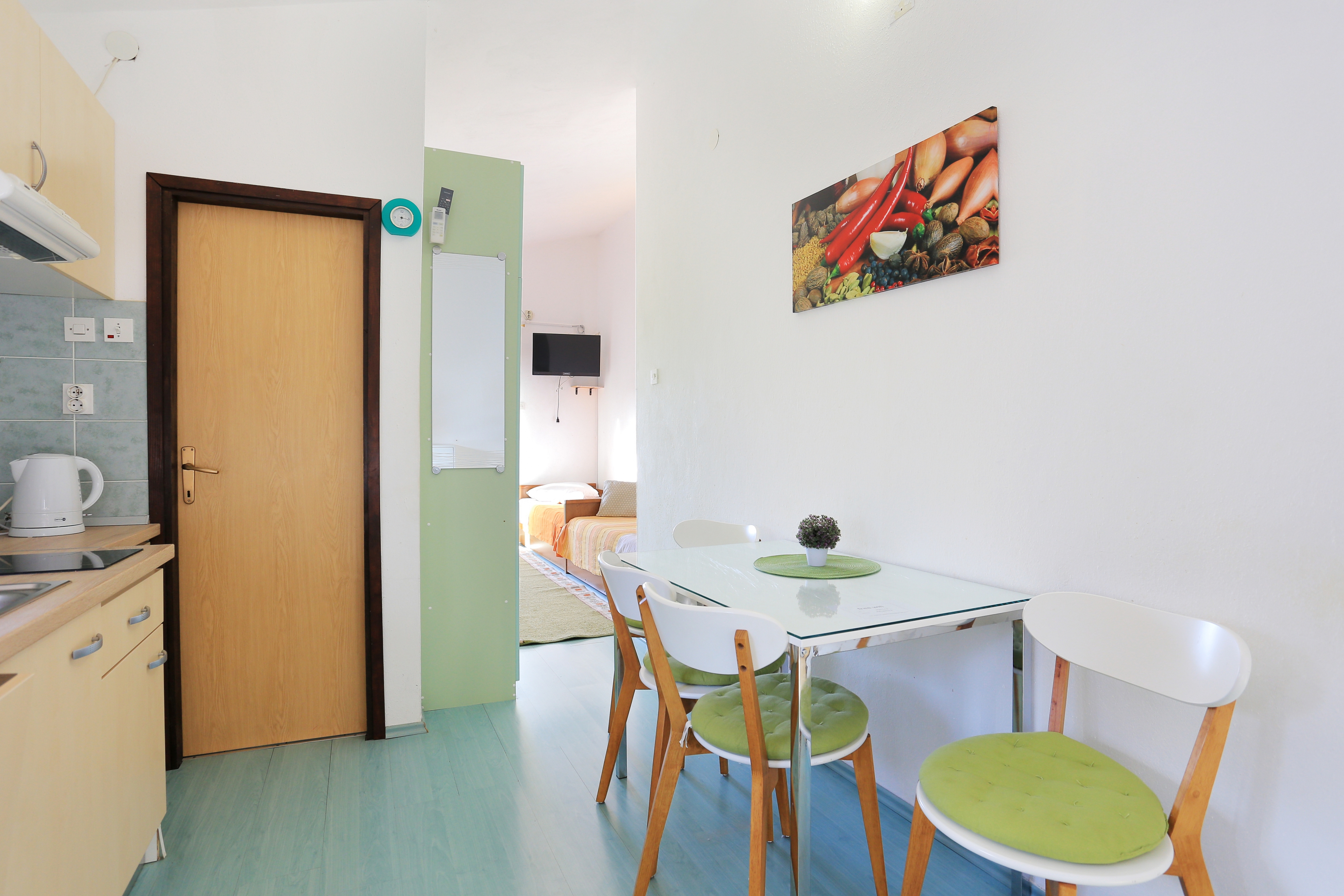 Studio flat with balcony and sea view Slatine, Čiovo (AS-9453-b) Studio flat with balcony and sea view Slatine, Čiovo (AS-9453-b)