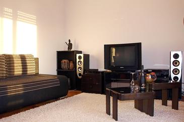 Living room Podstrana, Living room in the apartment, dostupna klima i WIFI.