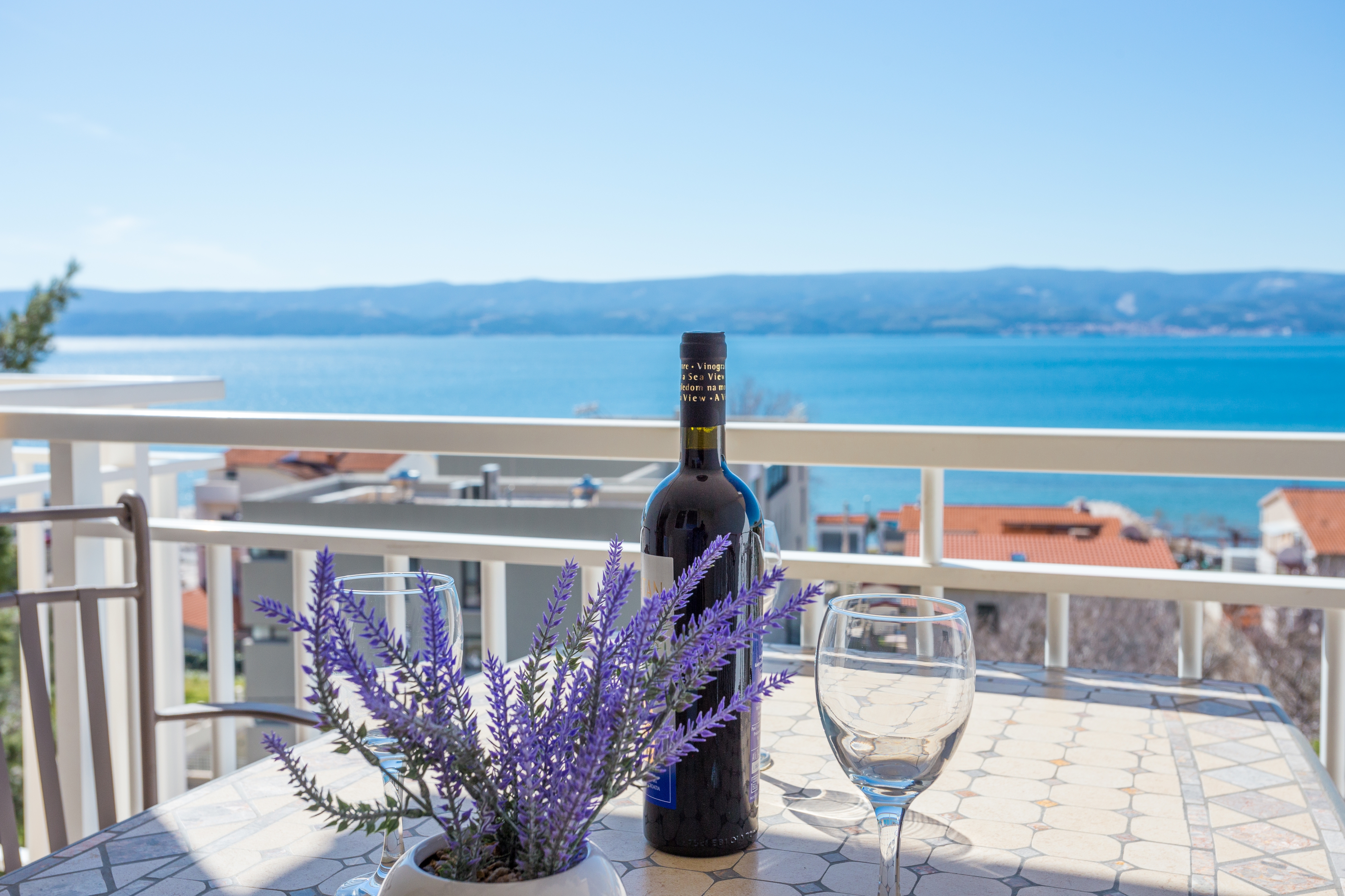 Three bedroom apartment with terrace and sea view Duće, Omiš  A-a