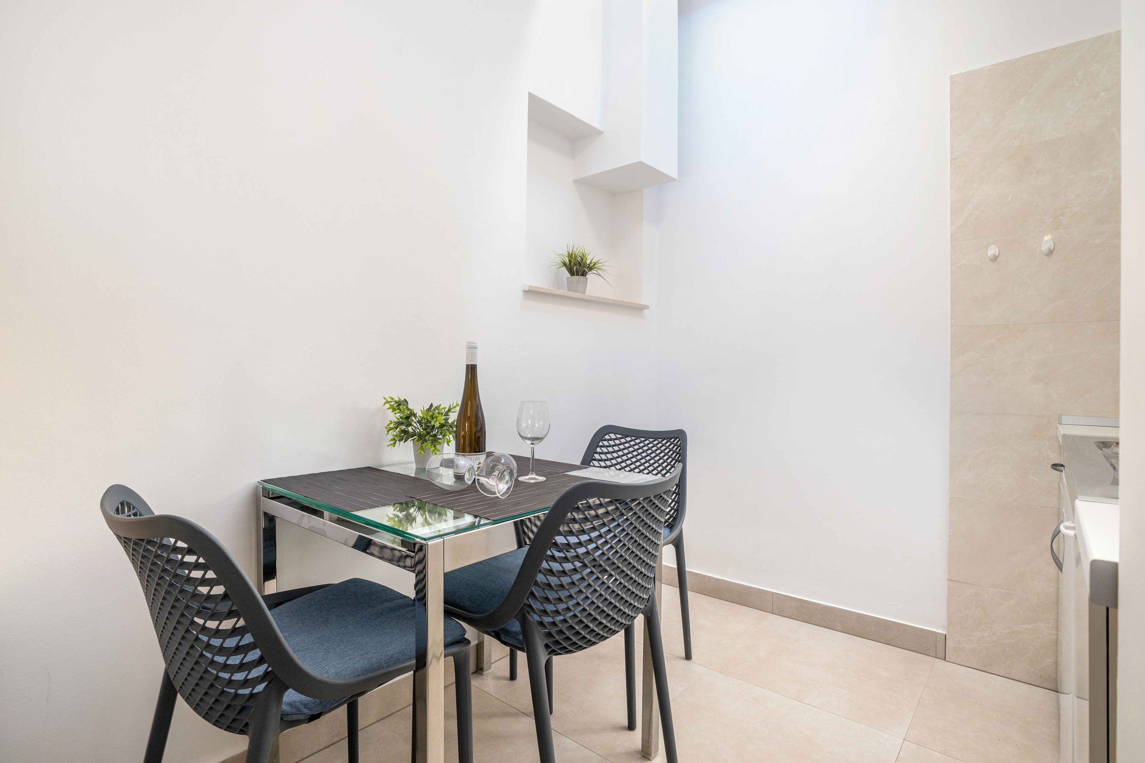 Studio flat with terrace and sea view Duće, Omiš (AS-946-a)