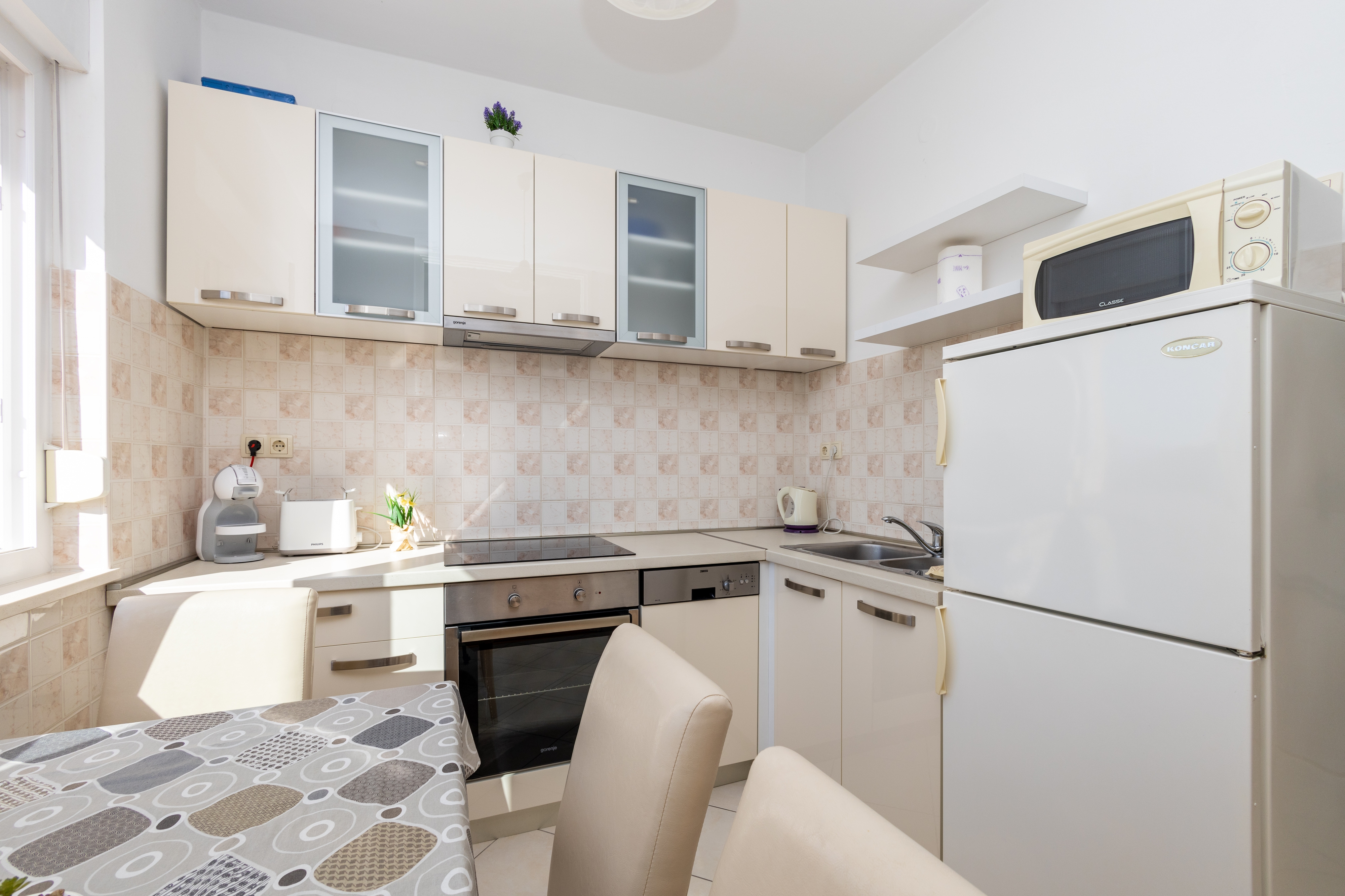Studio flat with balcony and sea view Duće, Omiš  AS-d