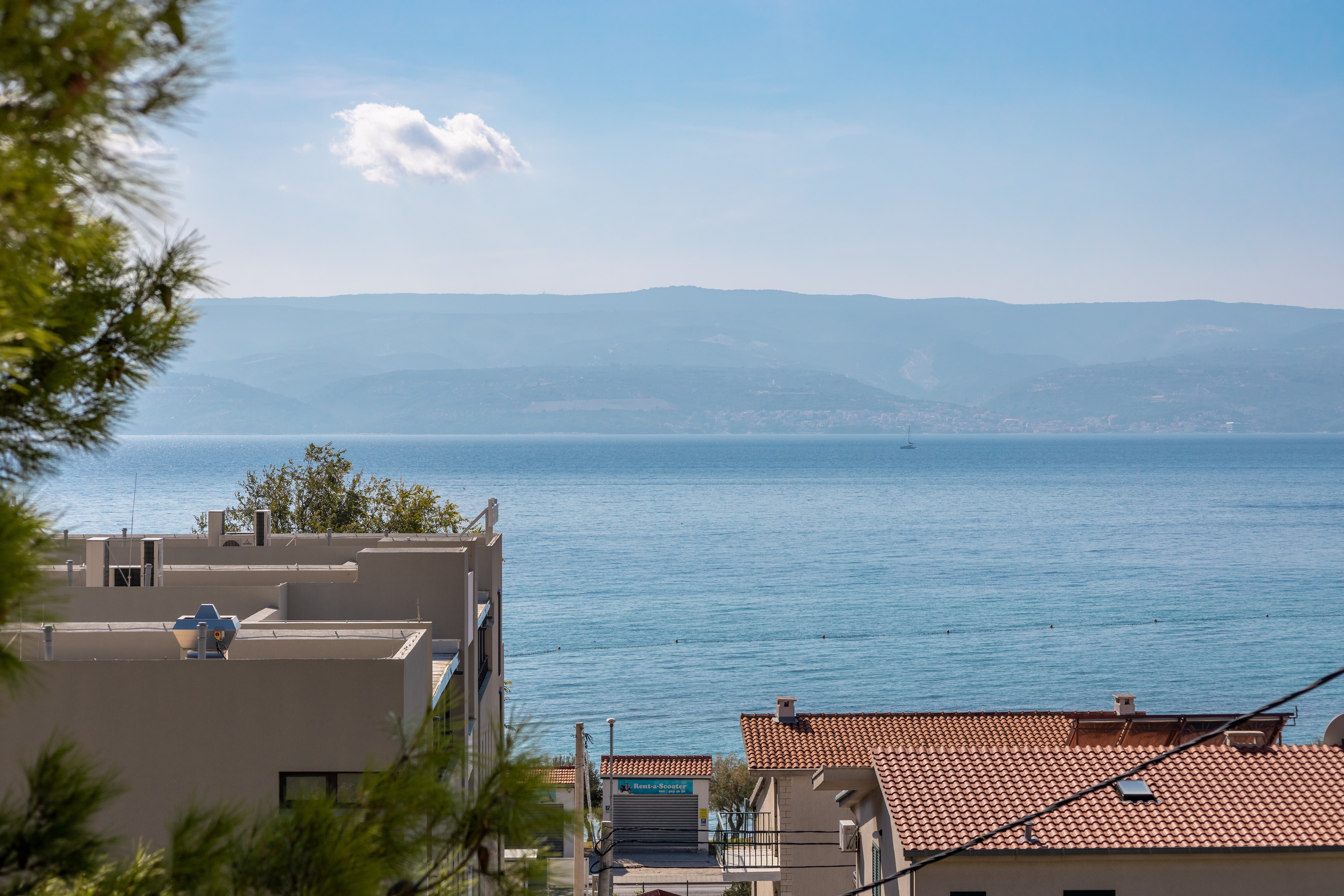 Studio flat with balcony and sea view Duće, Omiš  AS-e