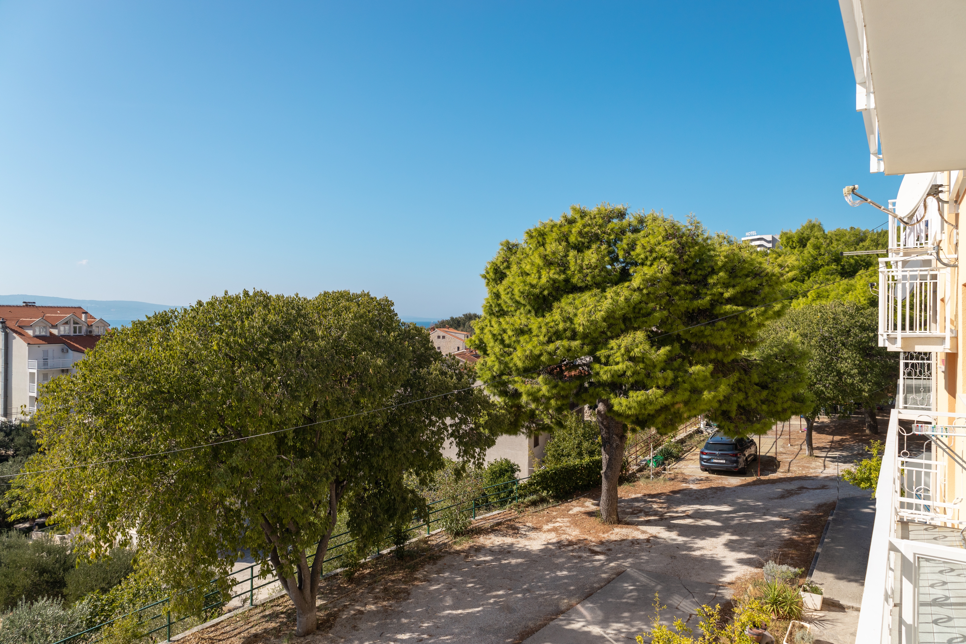 Studio flat with balcony and sea view Duće, Omiš  AS-e