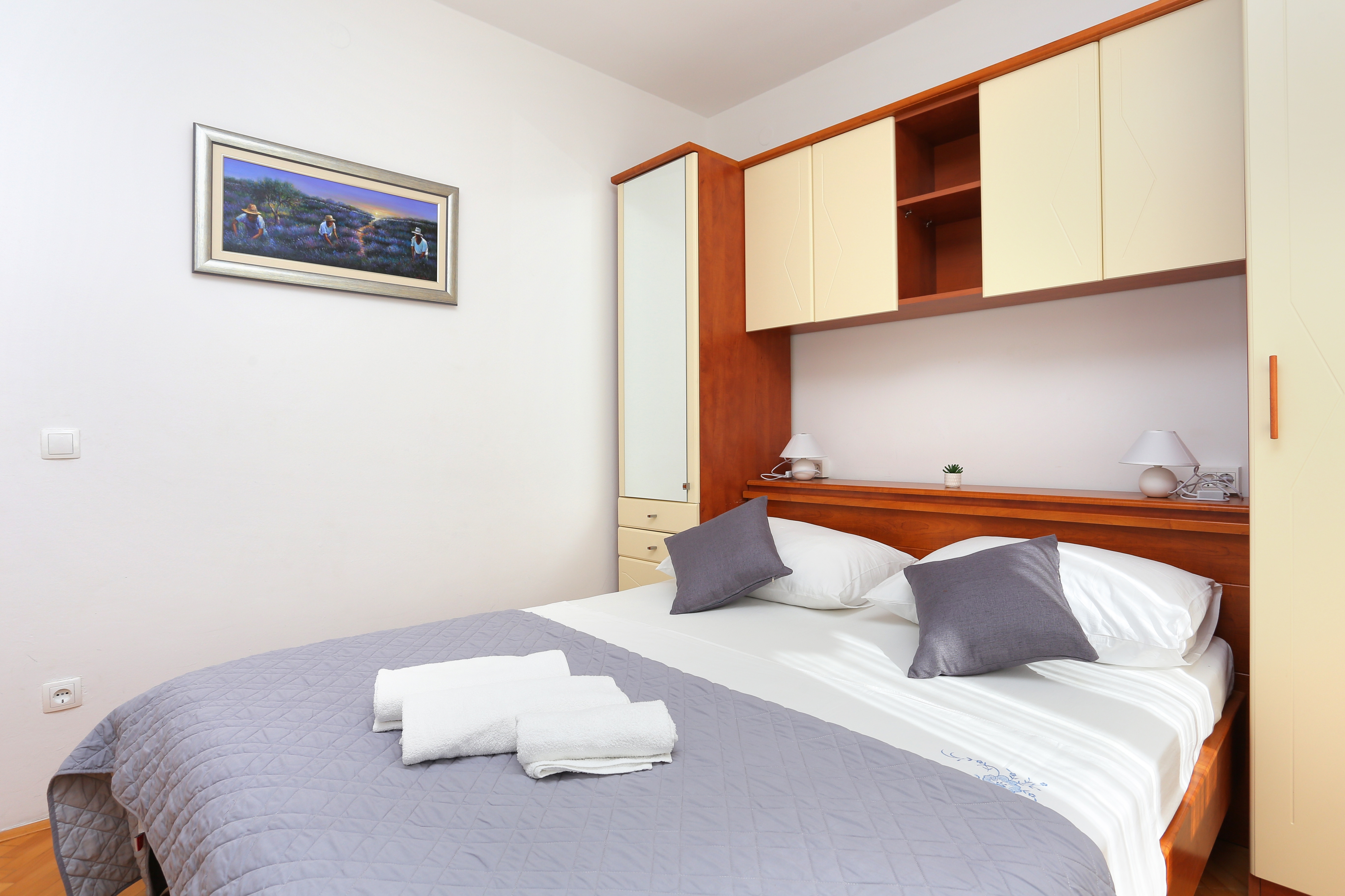 Studio flat with terrace and sea view Duće, Omiš  AS-f