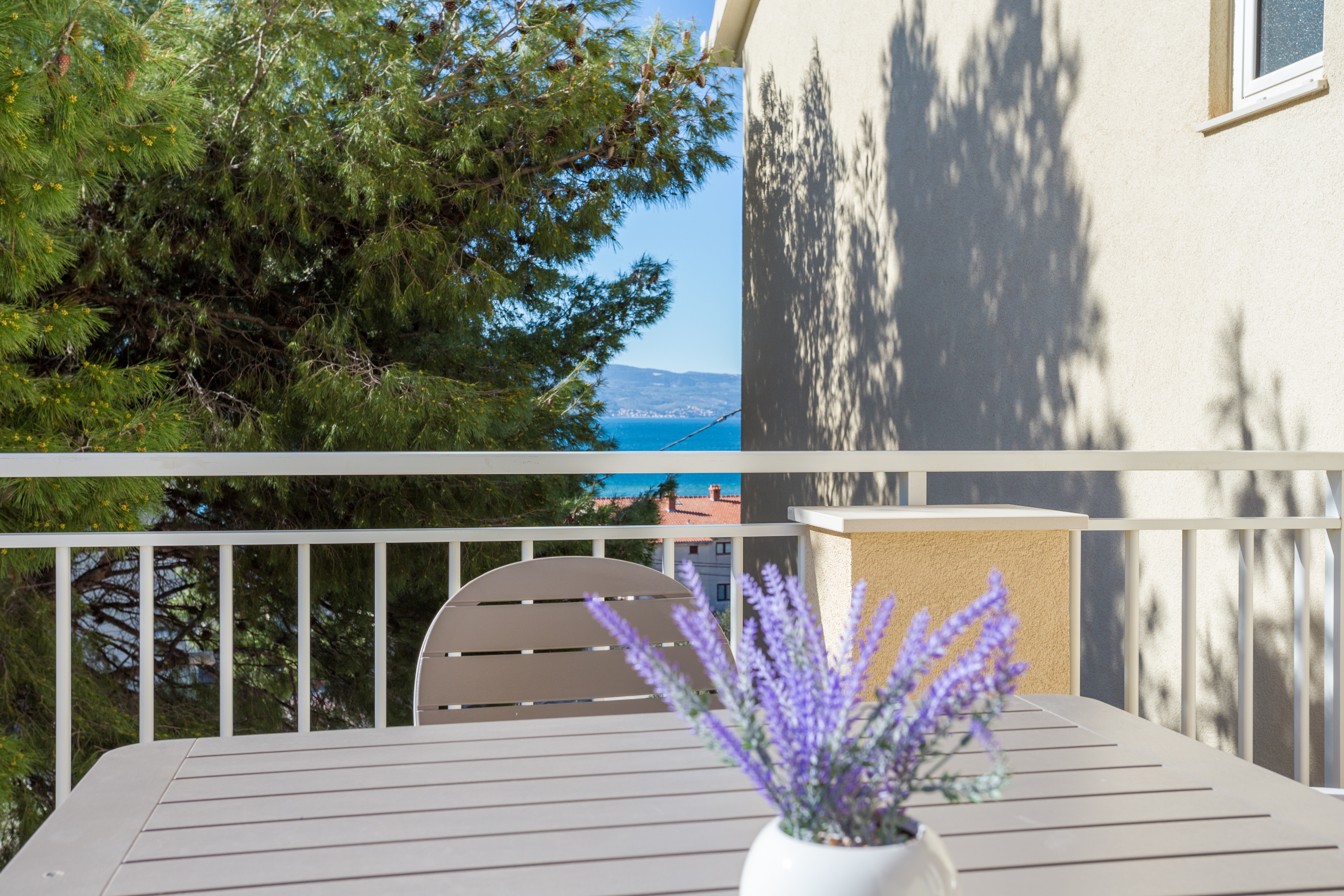 Studio flat with terrace and sea view Duće, Omiš  AS-f