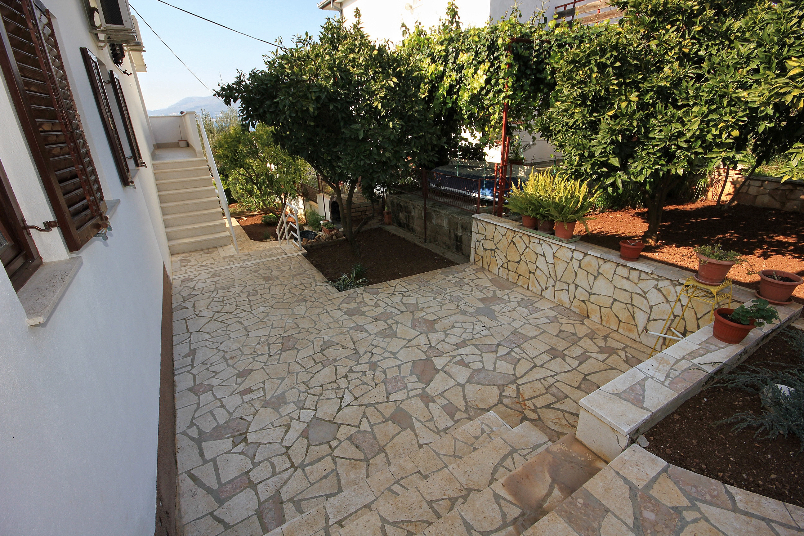Two bedroom apartment with terrace Okrug Gornji, Čiovo  A-c