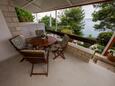 Terrace Rastići, Terrace in the apartment, with a sea view and WiFi.