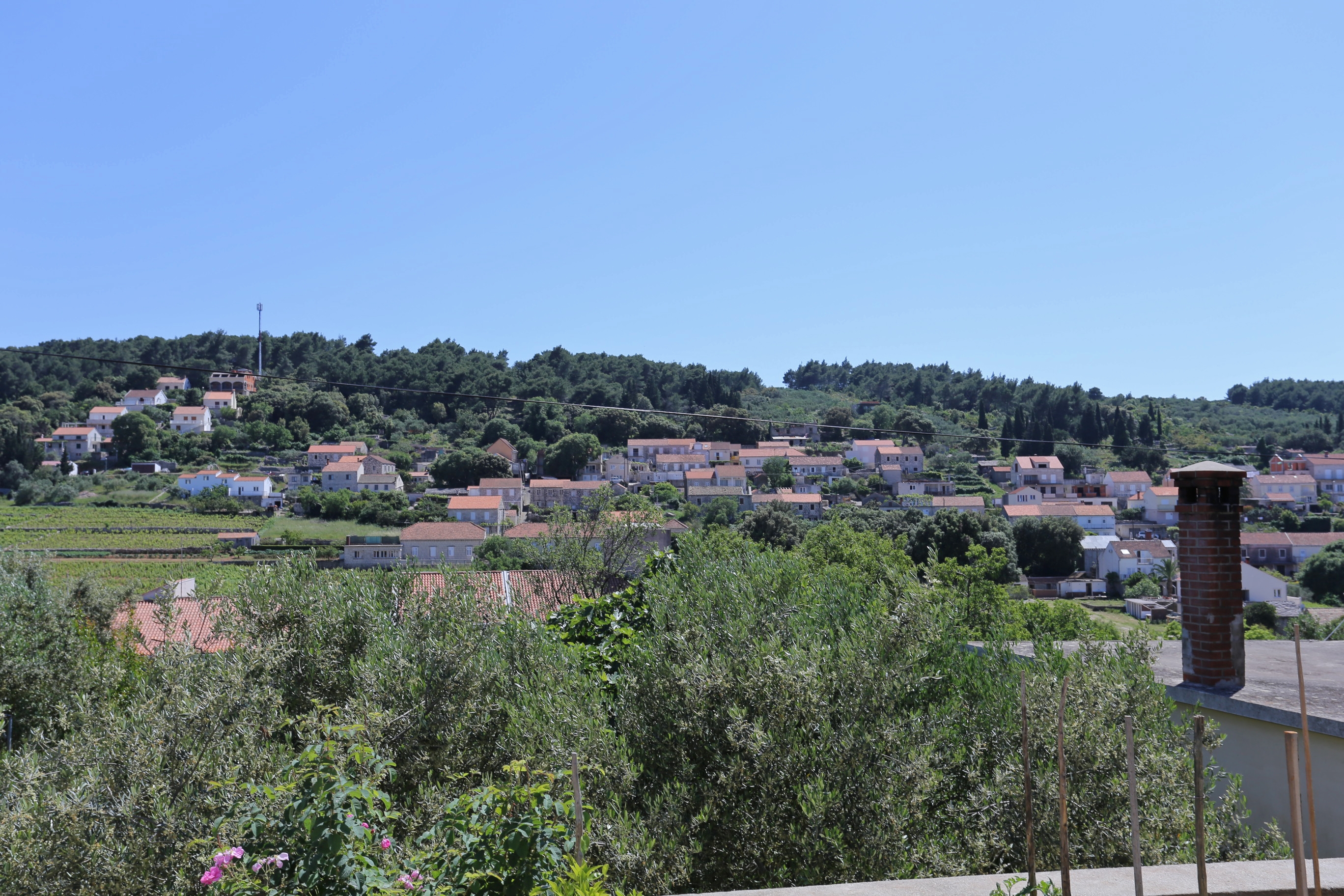 One bedroom apartment with terrace Lumbarda, Korčula  A-a