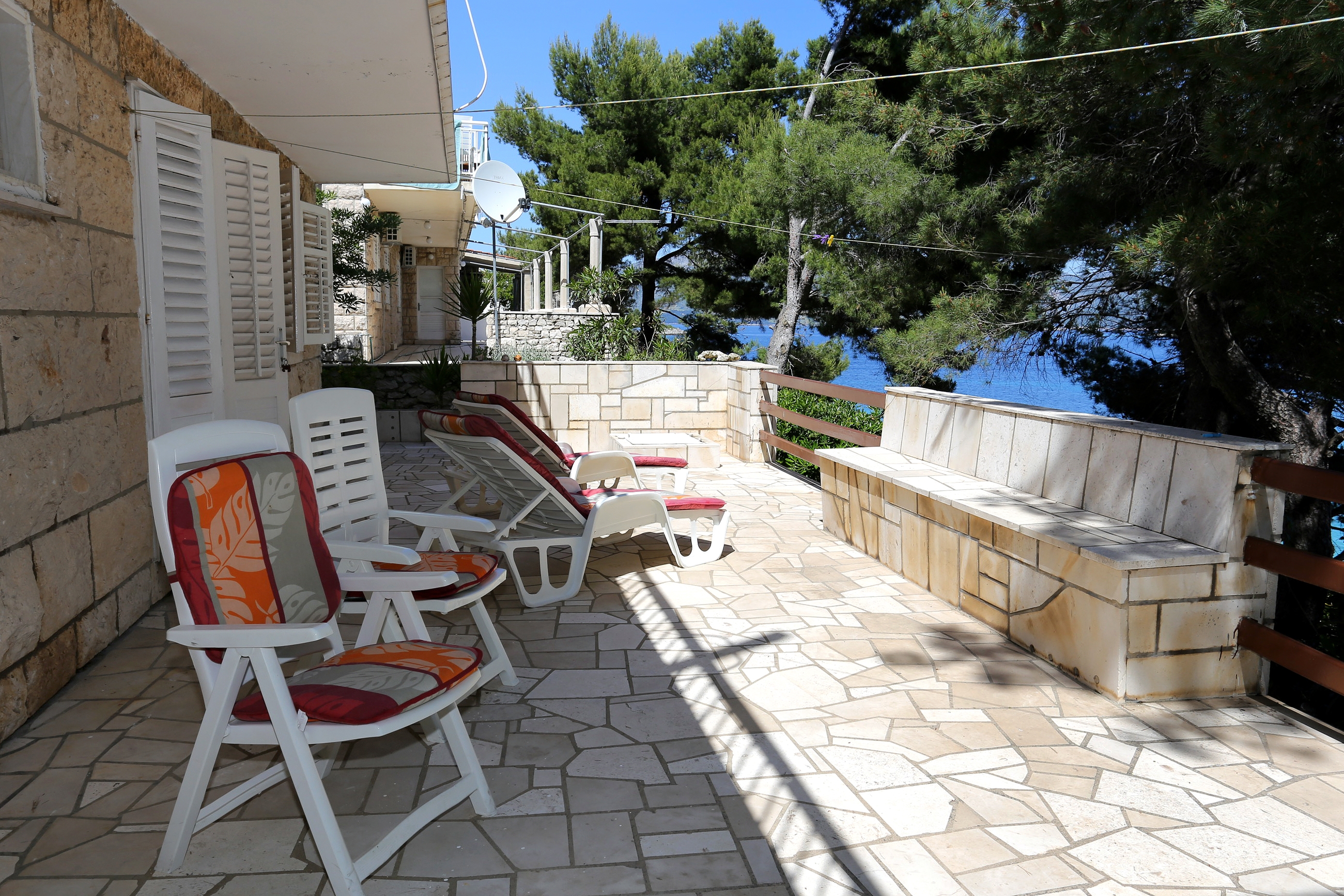 Two bedroom apartment near beach Lumbarda, Korčula  A-a