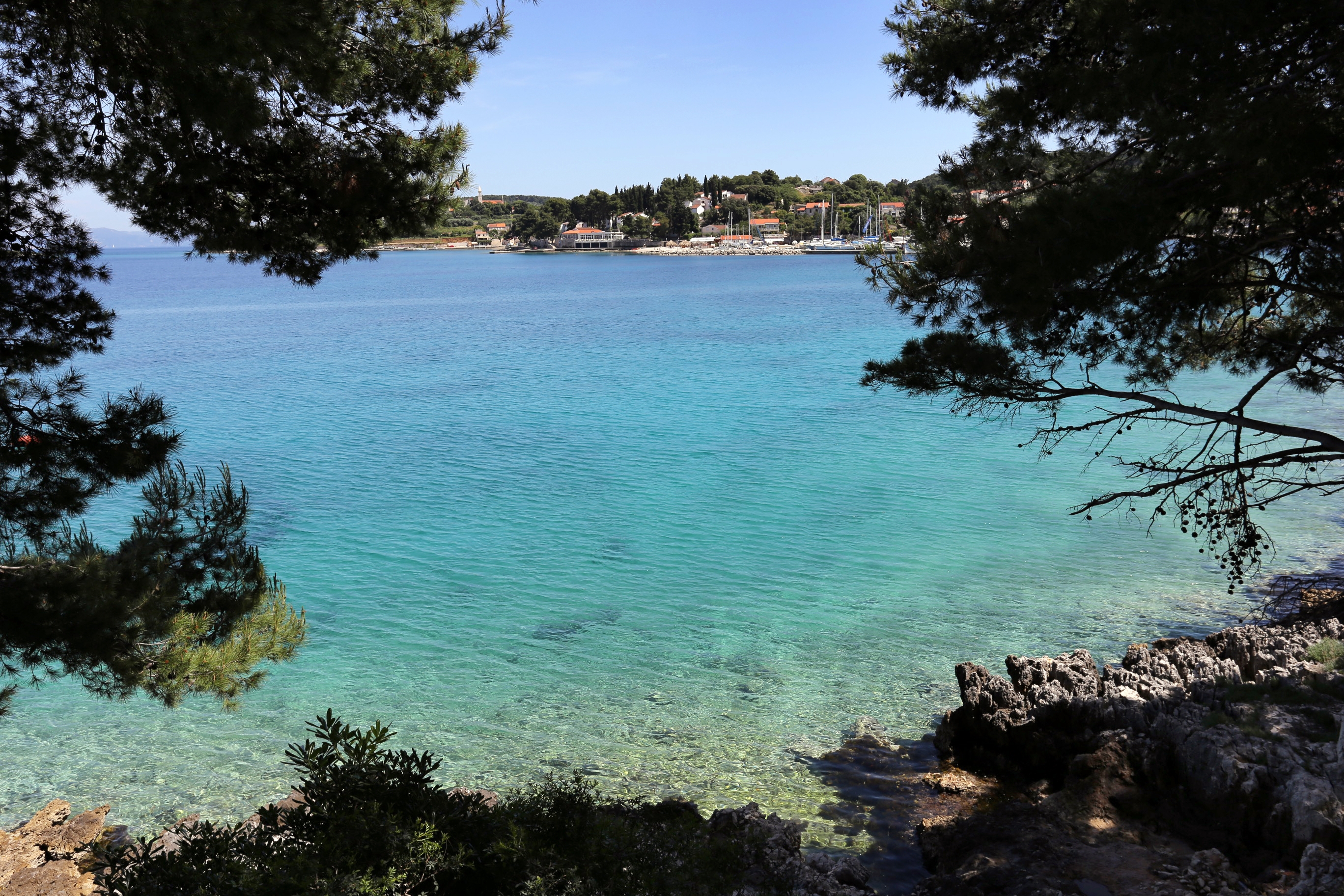 Two bedroom apartment near beach Lumbarda, Korčula  A-a