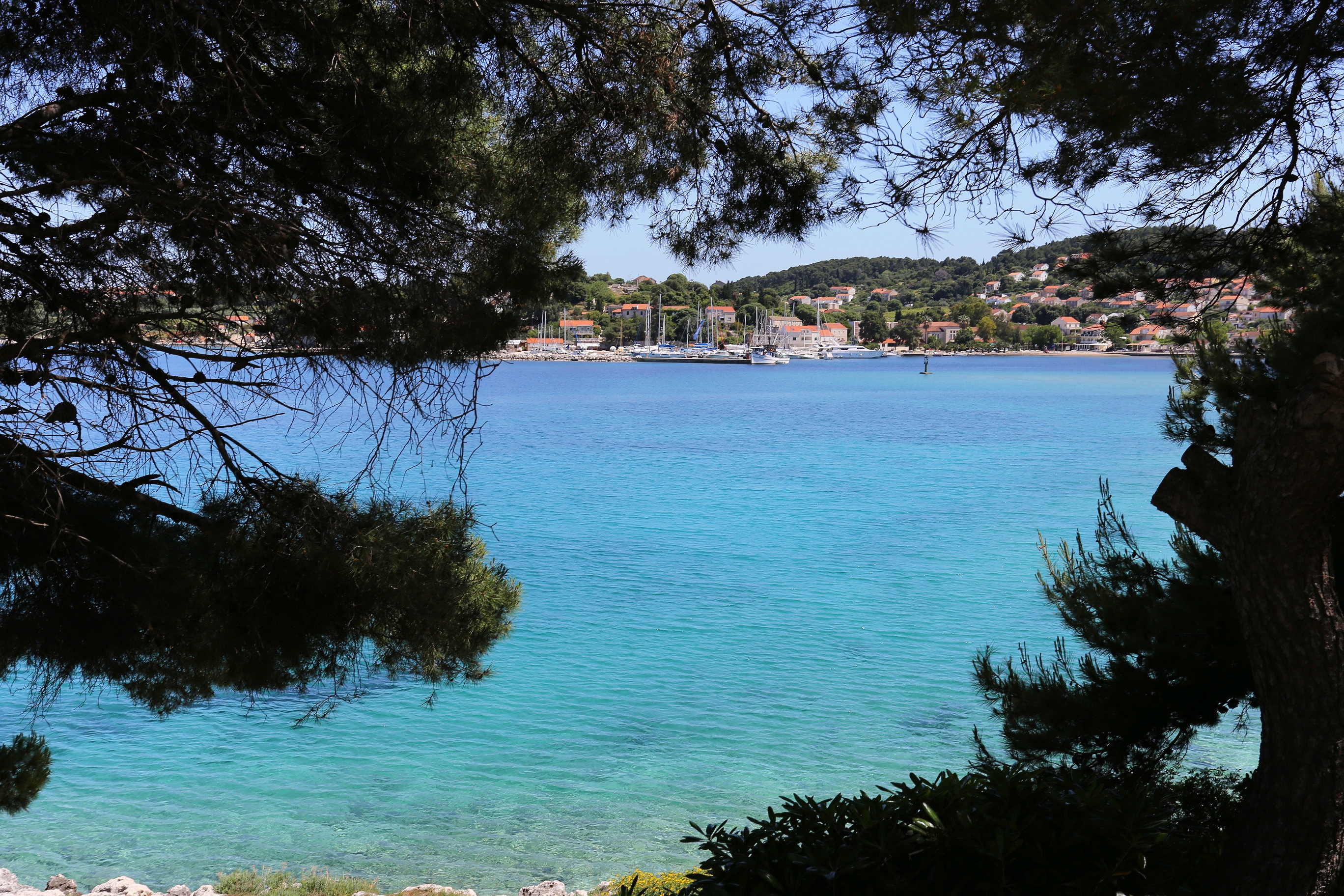 Two bedroom apartment near beach Lumbarda, Korčula  A-a