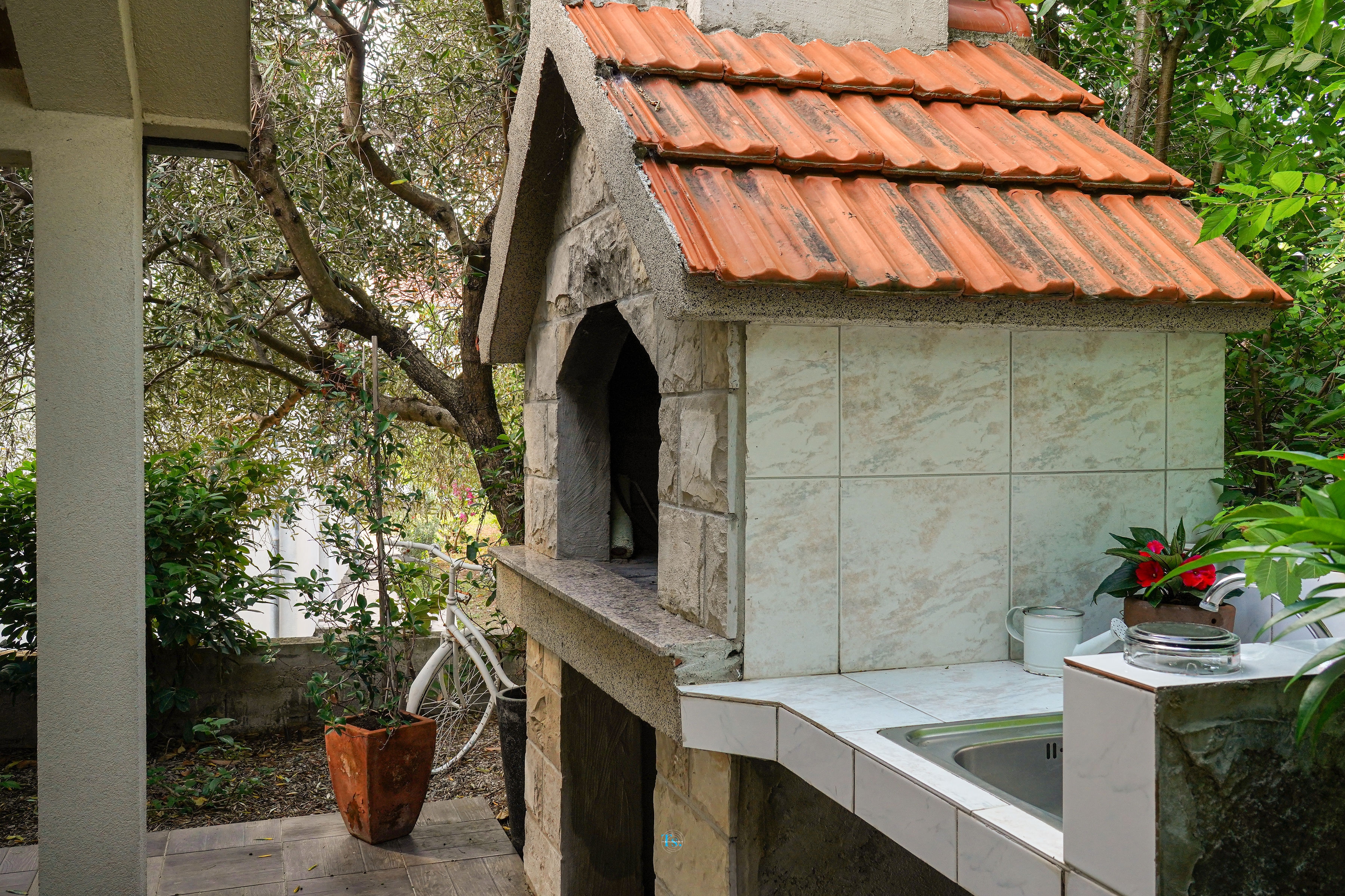 Dvosobna kuća s terasom Orebić, Pelješac  K