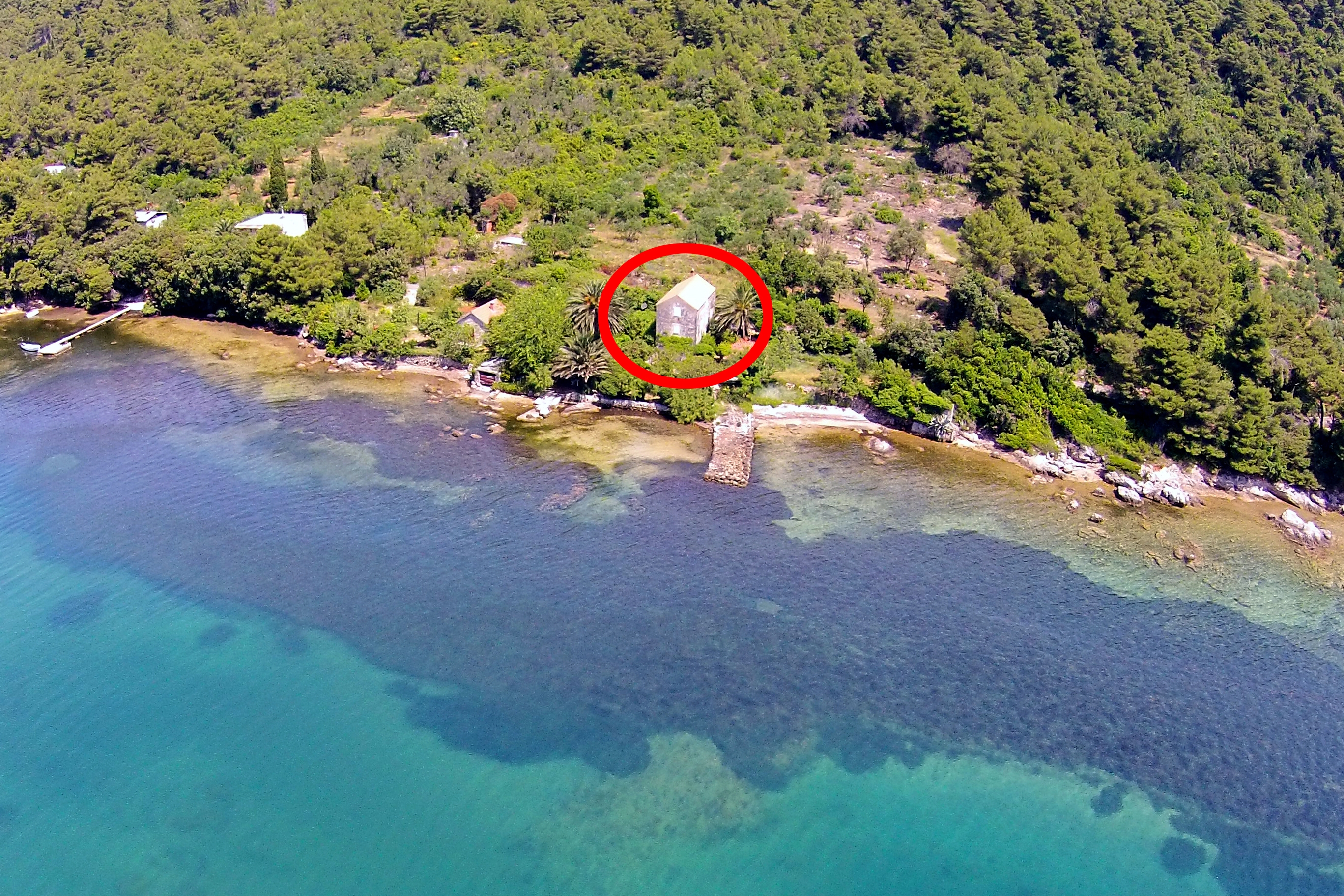 Two bedroom house near beach Ston - Supavao, Pelješac  K