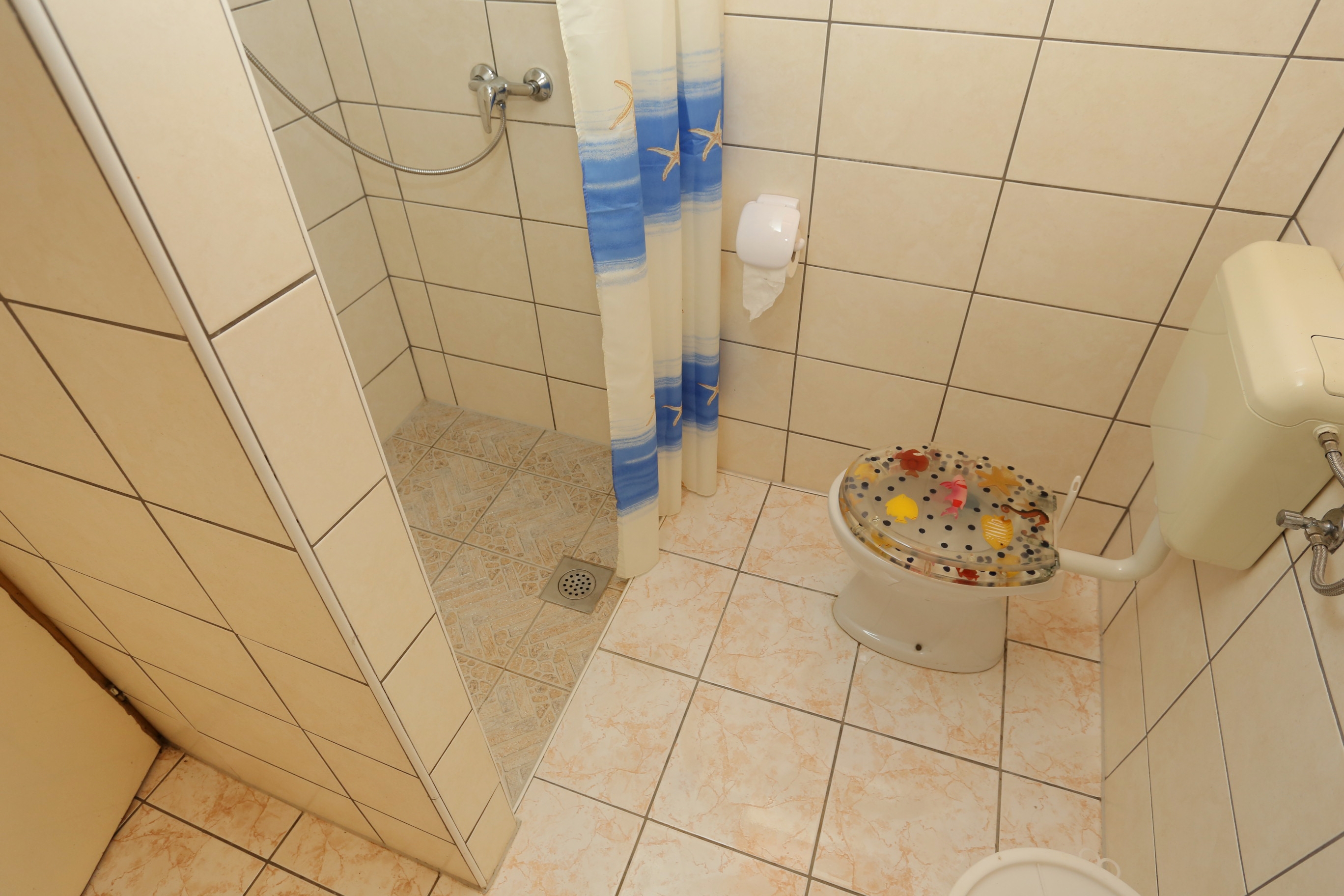 Two bedroom house with terrace and sea view Cove Velika Prapratna, Pelješac  K