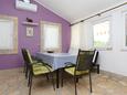 Dining room Velika Prapratna, Dining room in the house, air condition available, (pet friendly) and WiFi.