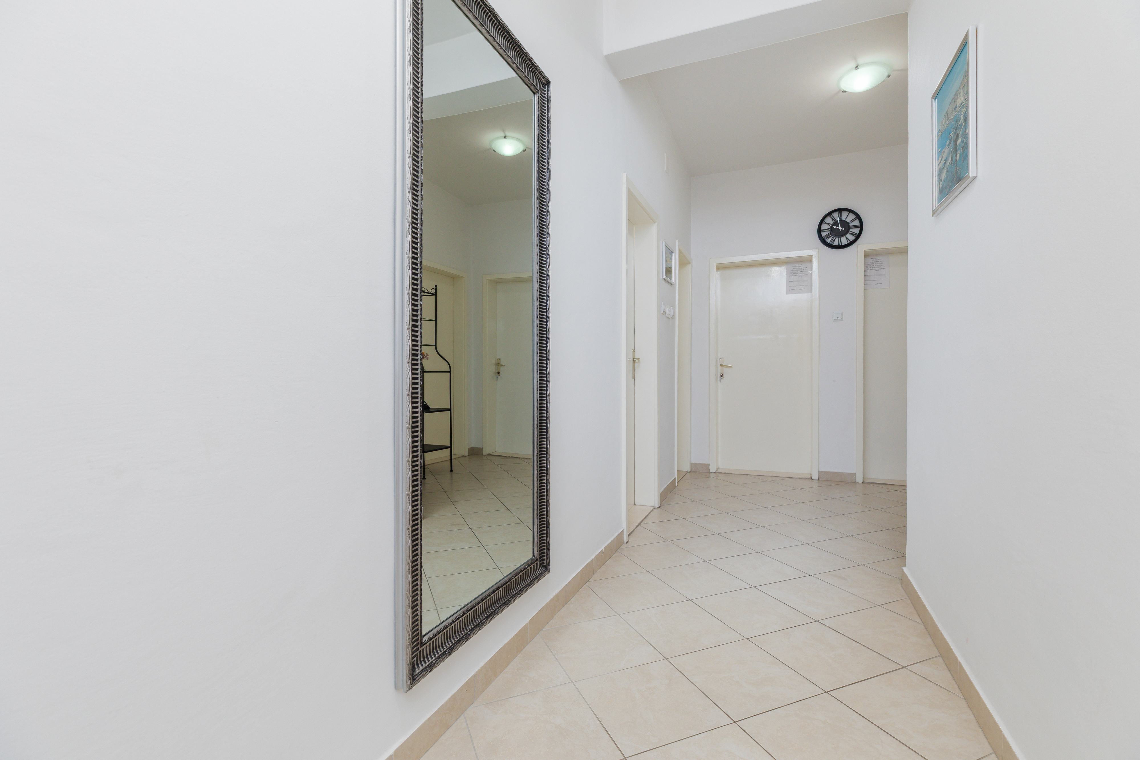 Three bedroom apartment with balcony and sea view Sumpetar, Omiš  A-a
