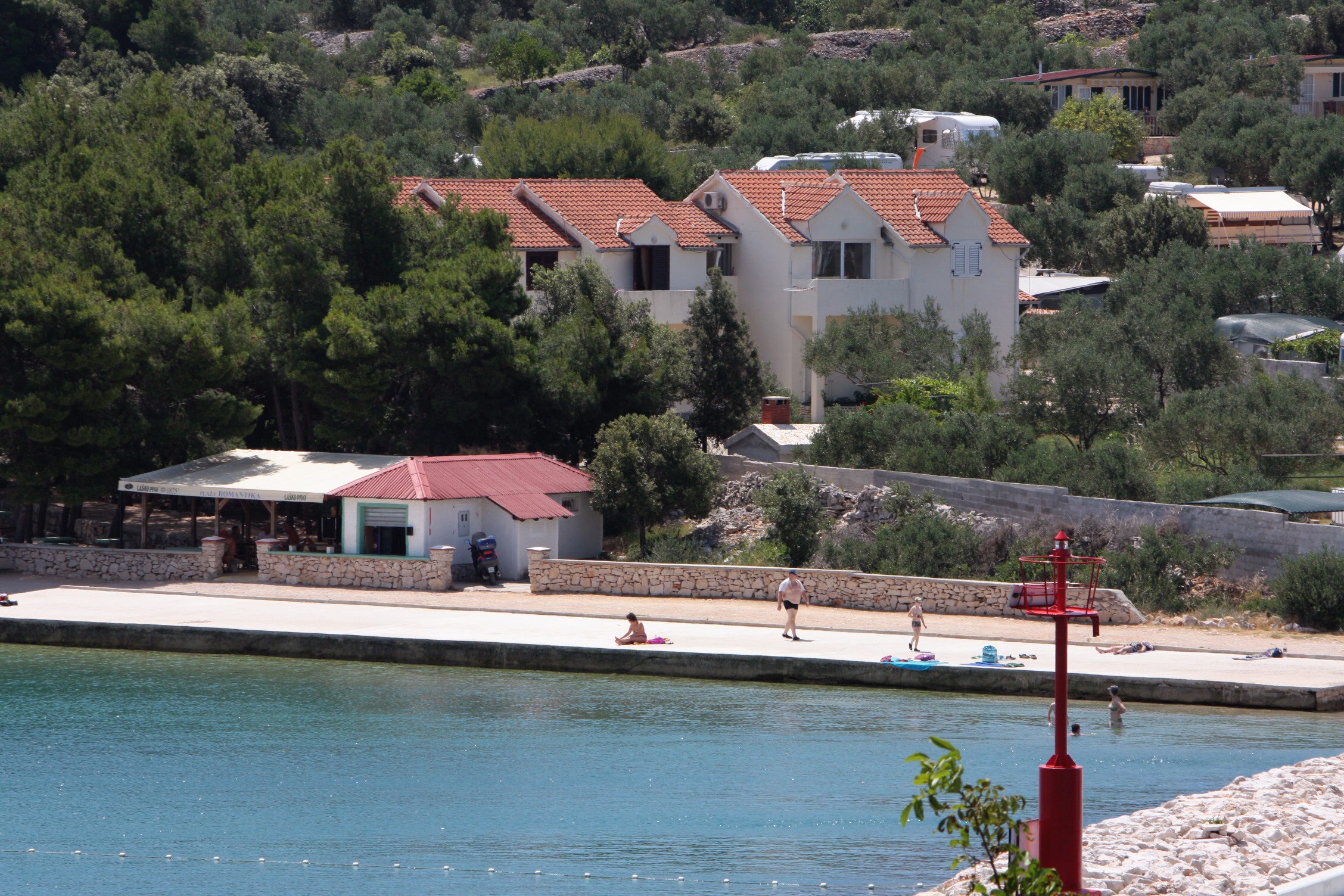 Ferienwohnung im Ort Jezera (Murter), Kapazitä Ferienwohnung in Kroatien