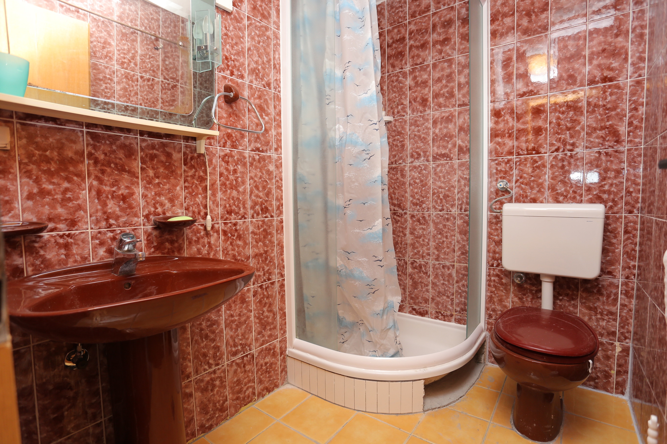 Three bedroom apartment with terrace and sea view Makarska  A-a