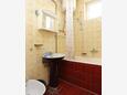 Bathroom 2 Makarska, Bathroom 2 in the apartment, (pet friendly) and WiFi.