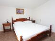 Bedroom 1 Makarska, Bedroom 1 in the apartment, (pet friendly) and WiFi.