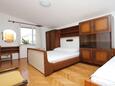 Bedroom 2 Makarska, Bedroom 2 in the apartment, (pet friendly) and WiFi.