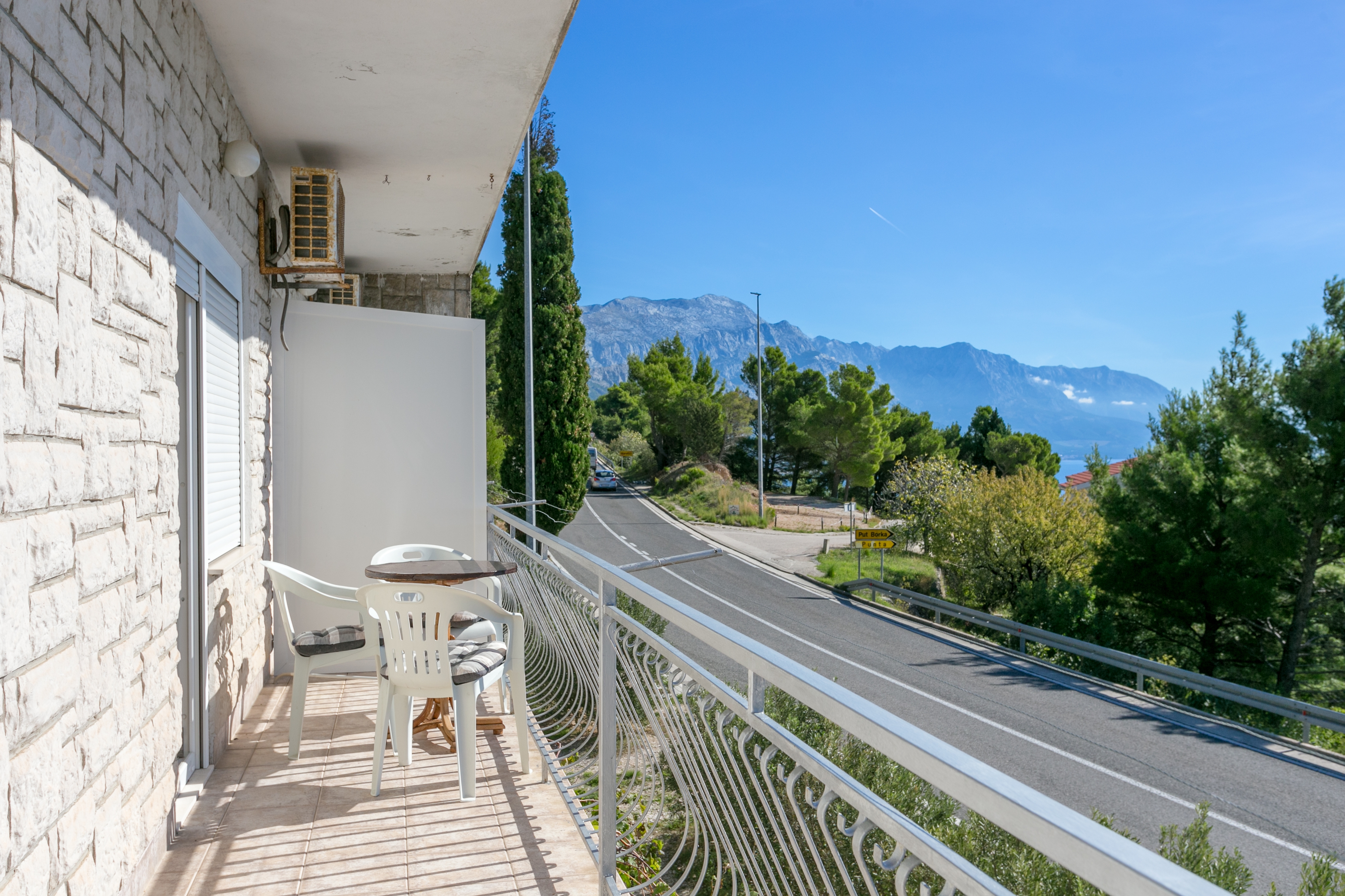 Two bedroom apartment with balcony and sea view Marušići, Omiš  A-a