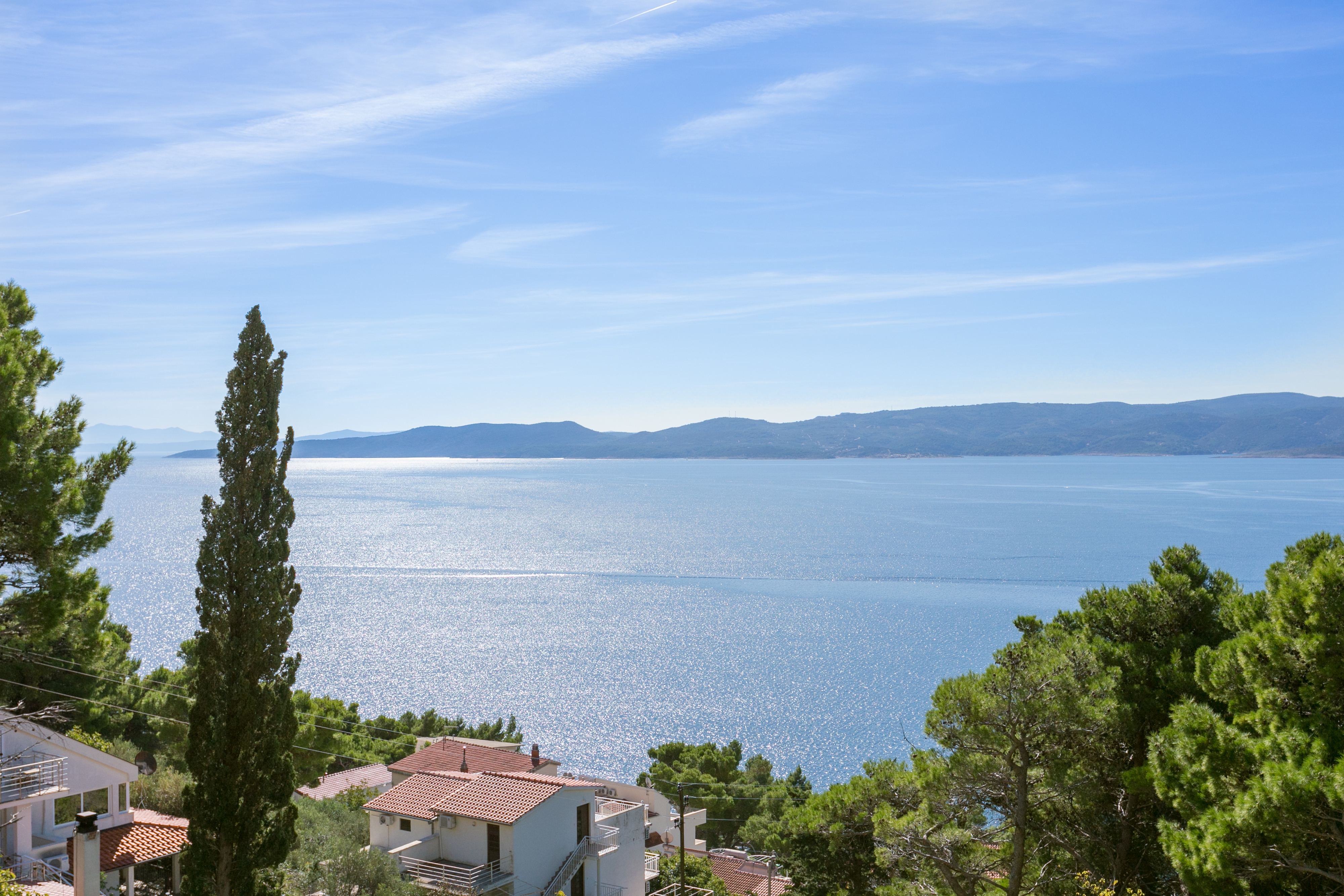 Two bedroom apartment with balcony and sea view Marušići, Omiš  A-a
