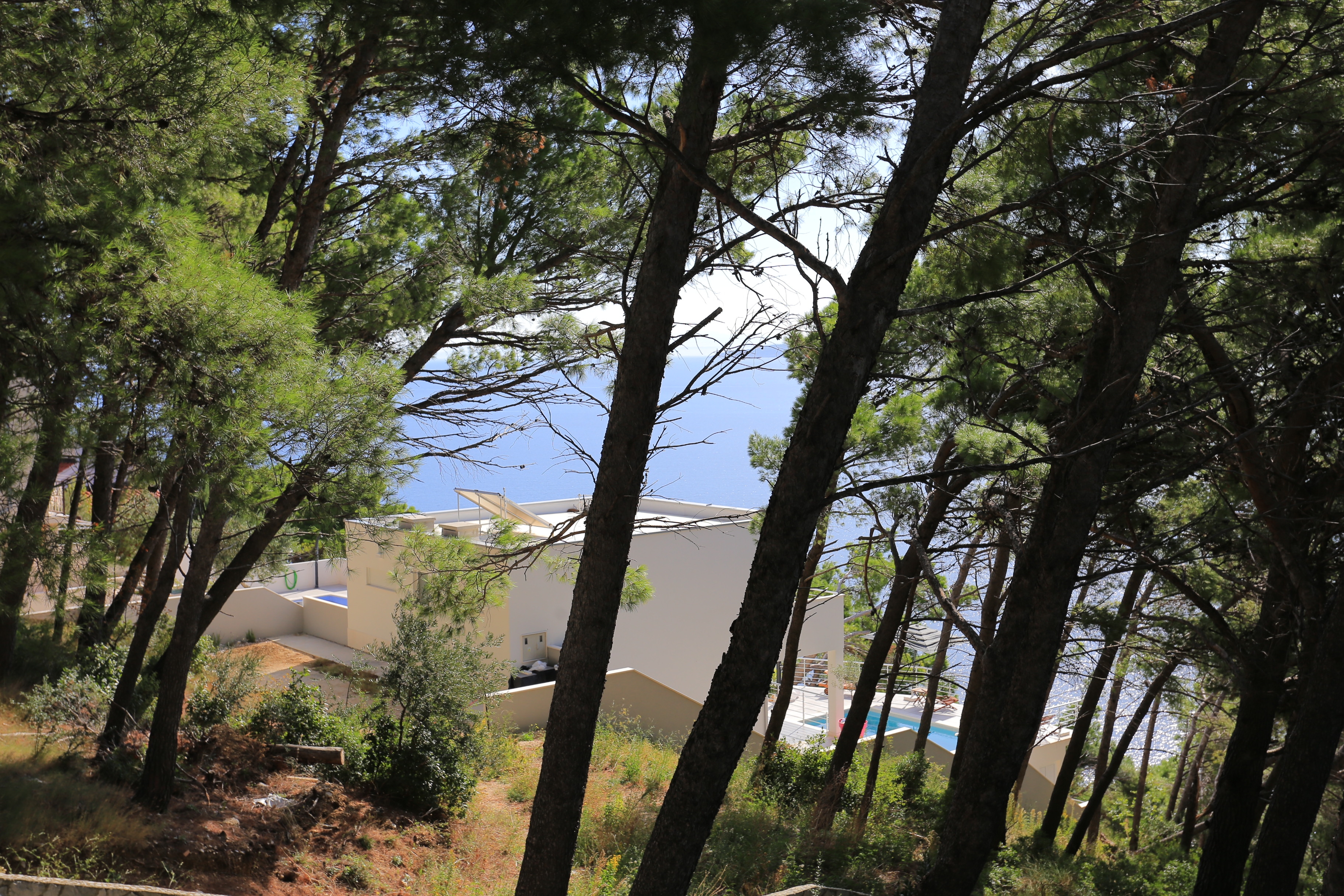 Three bedroom apartment with balcony and sea view Marušići, Omiš  A-b
