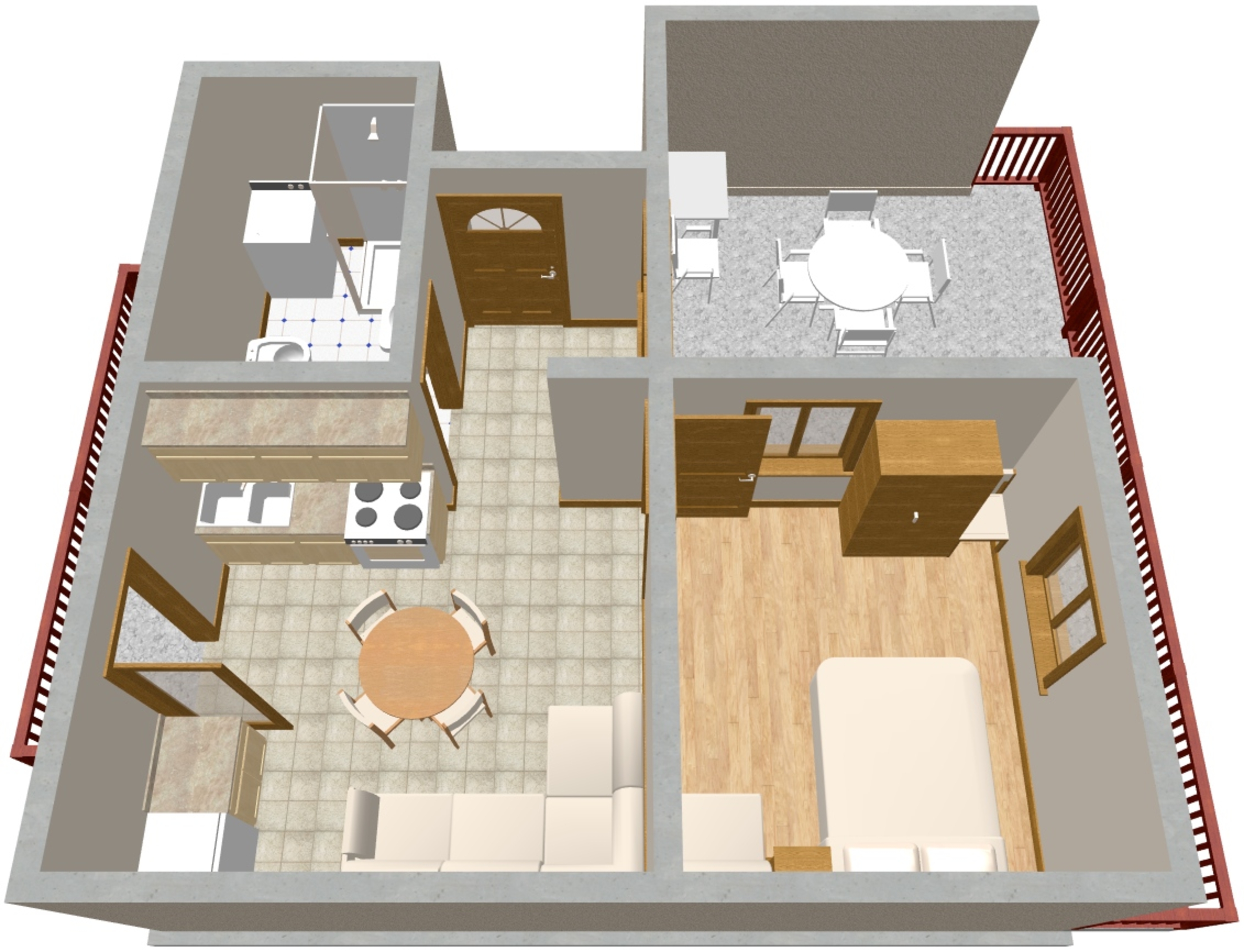One bedroom apartment near beach Žaborić, Šibenik  A-a
