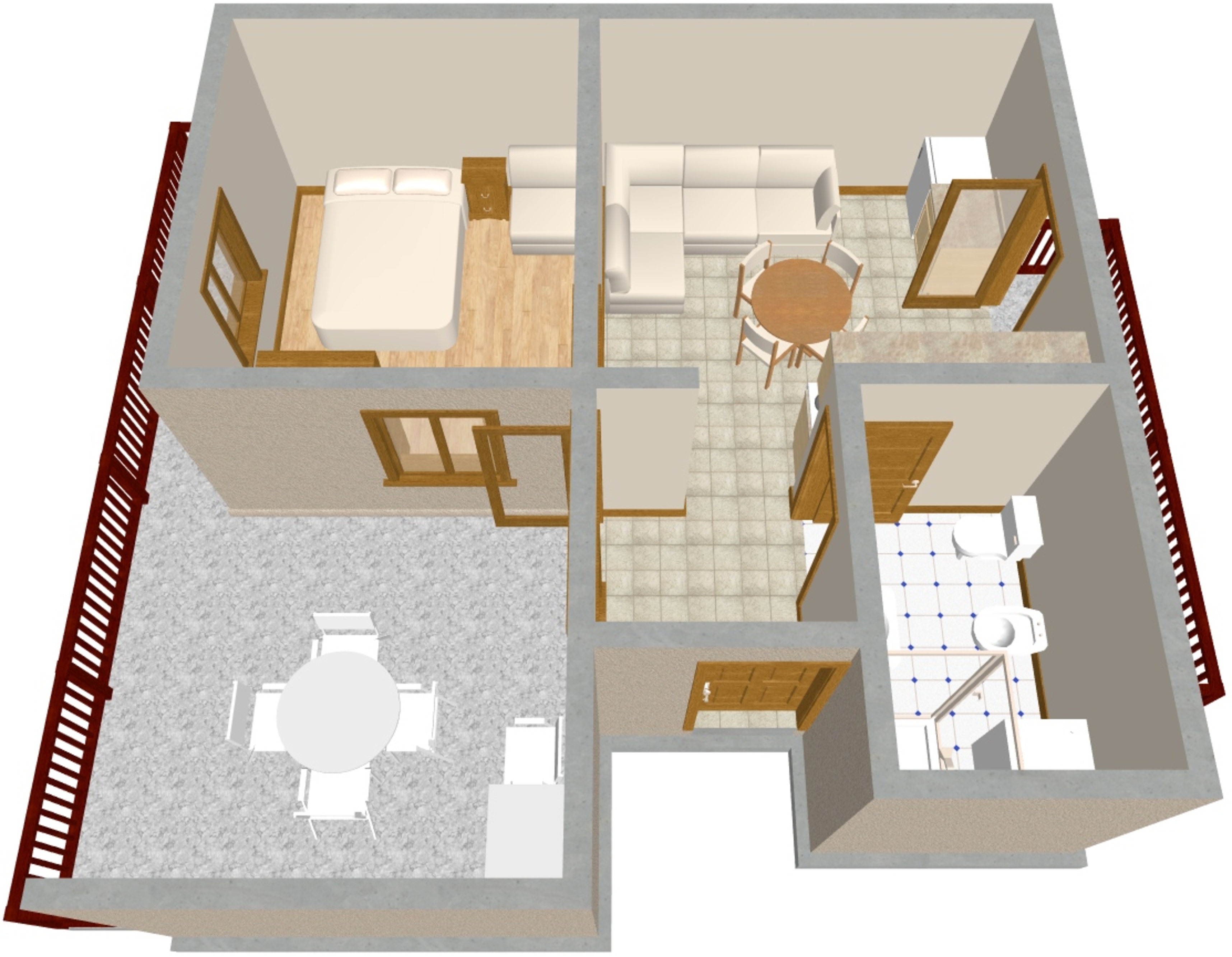 One bedroom apartment near beach Žaborić, Šibenik  A-a