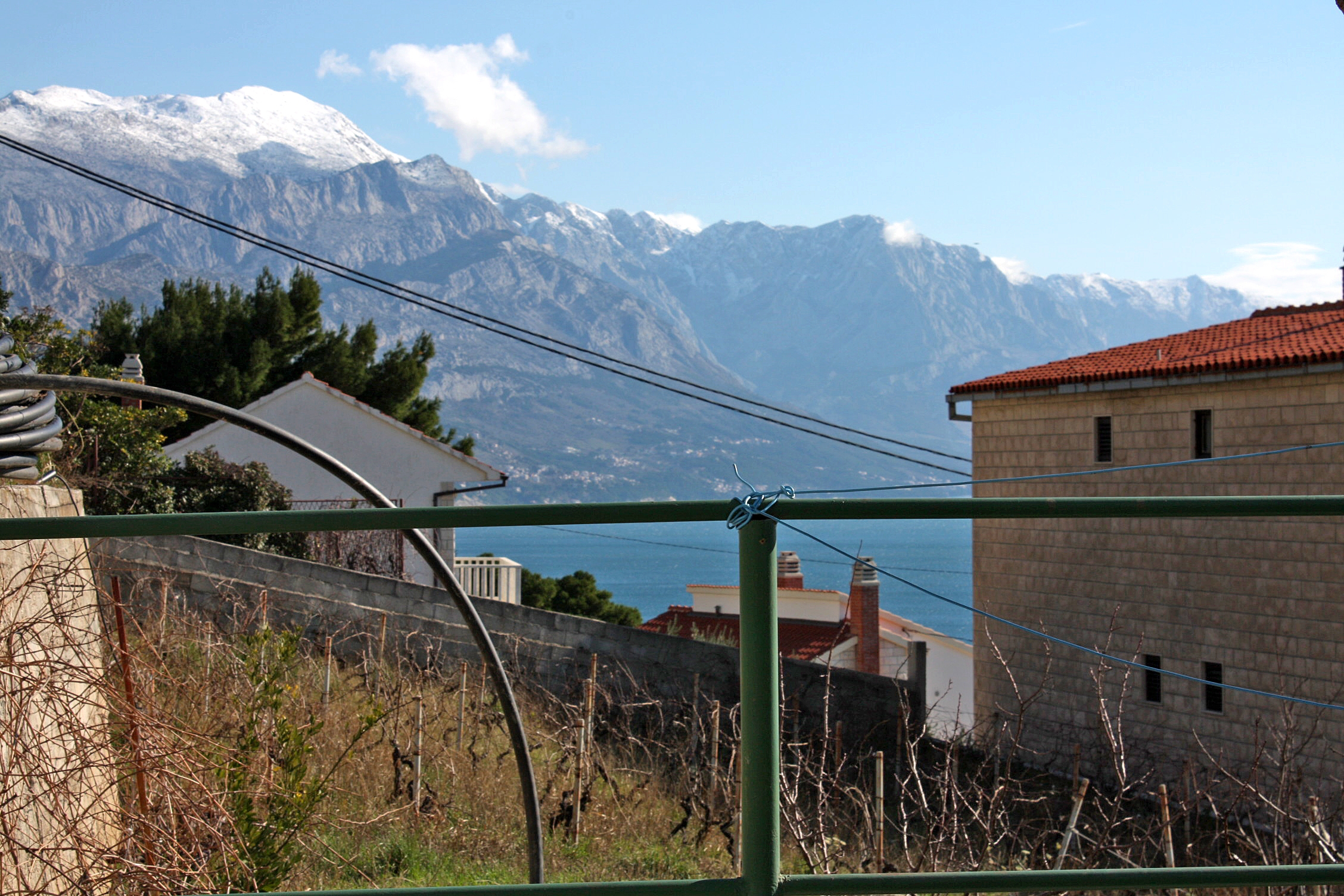 One bedroom apartment with terrace and sea view Marušići, Omiš  A-d