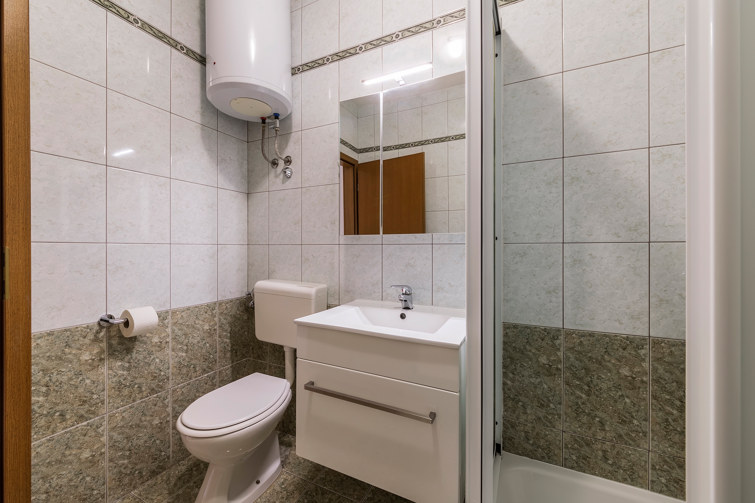 Three bedroom apartment with terrace and sea view Rabac, Labin  A-a