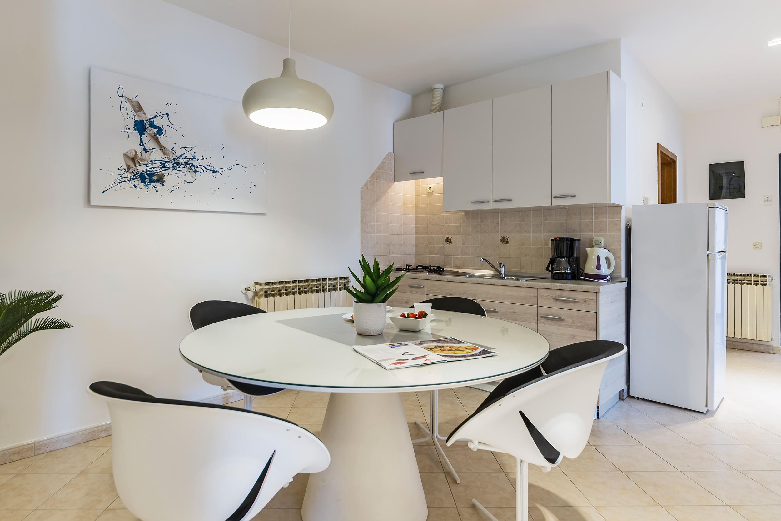 Three bedroom apartment with terrace and sea view Rabac, Labin  A-a