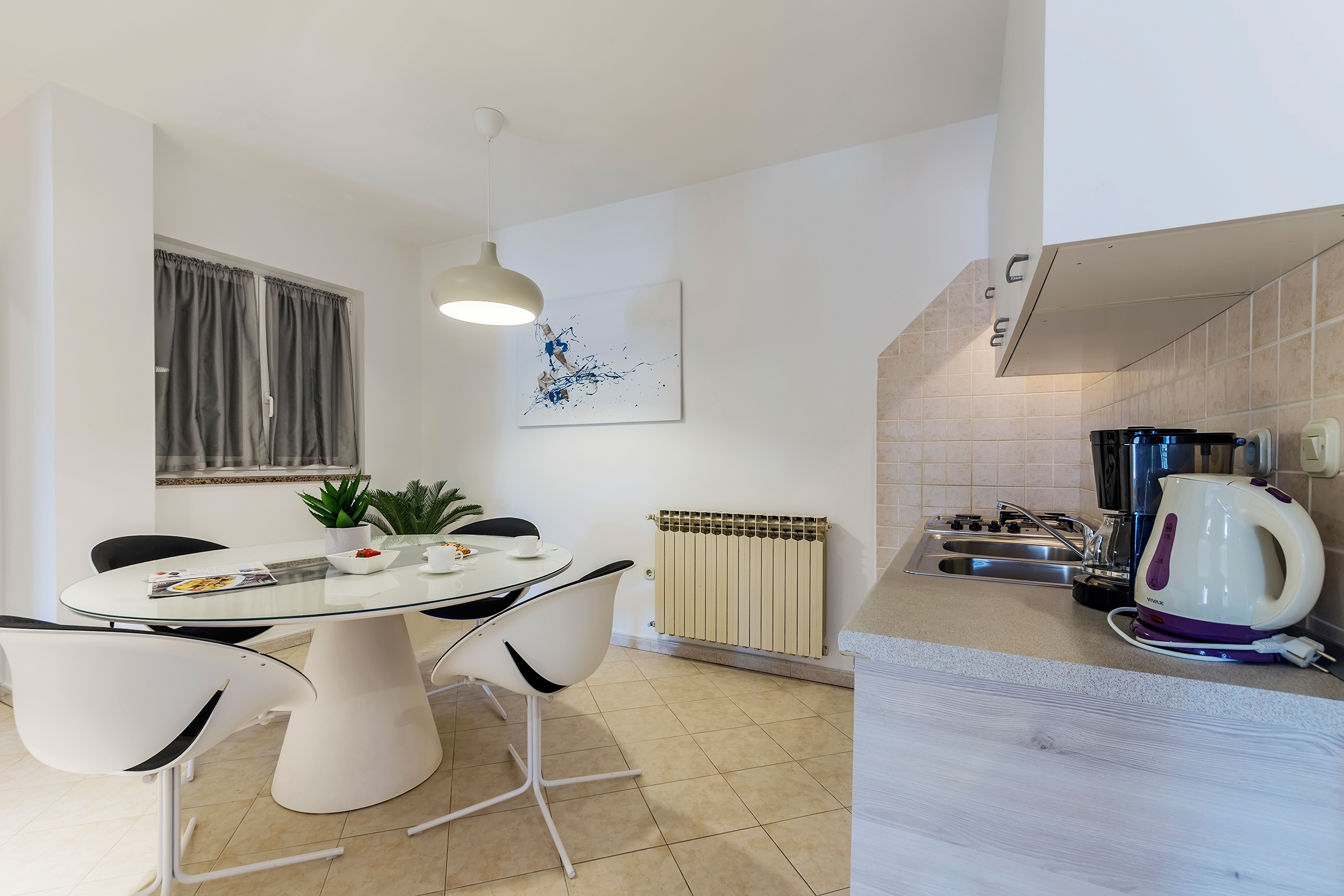 Three bedroom apartment with terrace and sea view Rabac, Labin  A-a