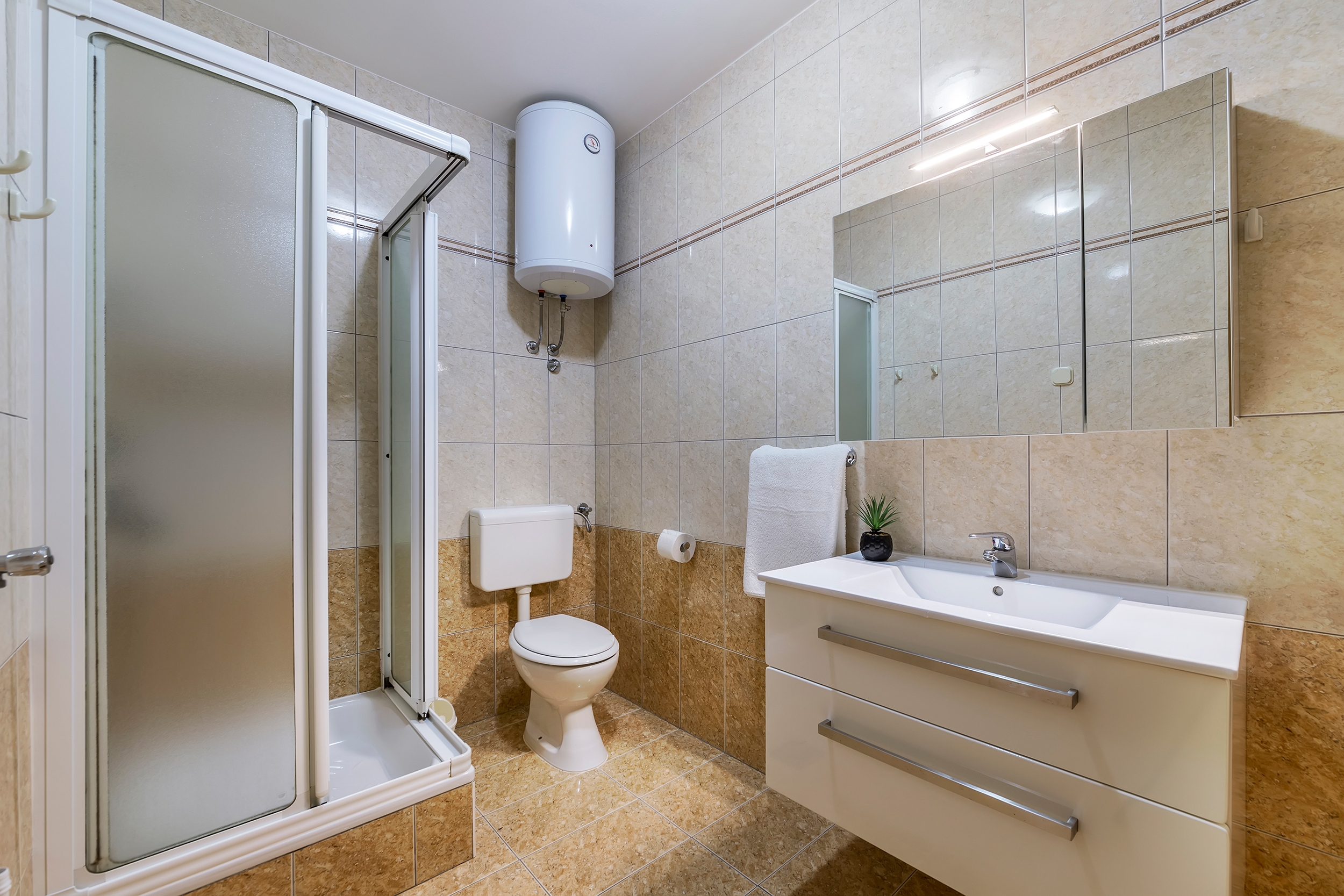 Two bedroom apartment with terrace Rabac, Labin  A-b
