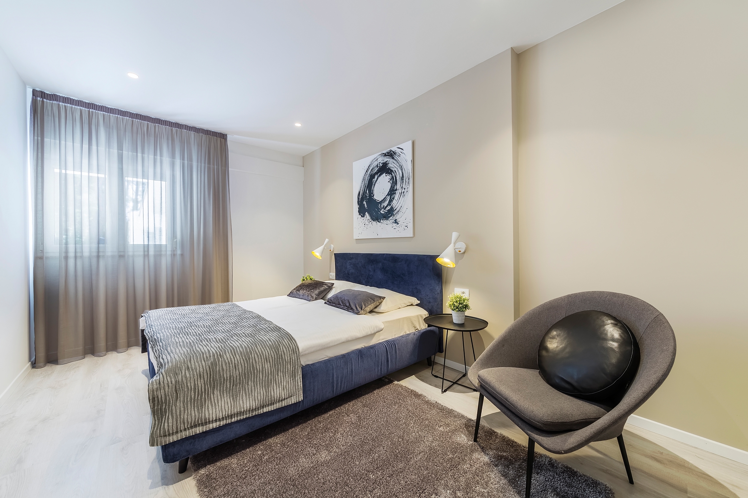 Two bedroom apartment with terrace Rabac, Labin  A-b