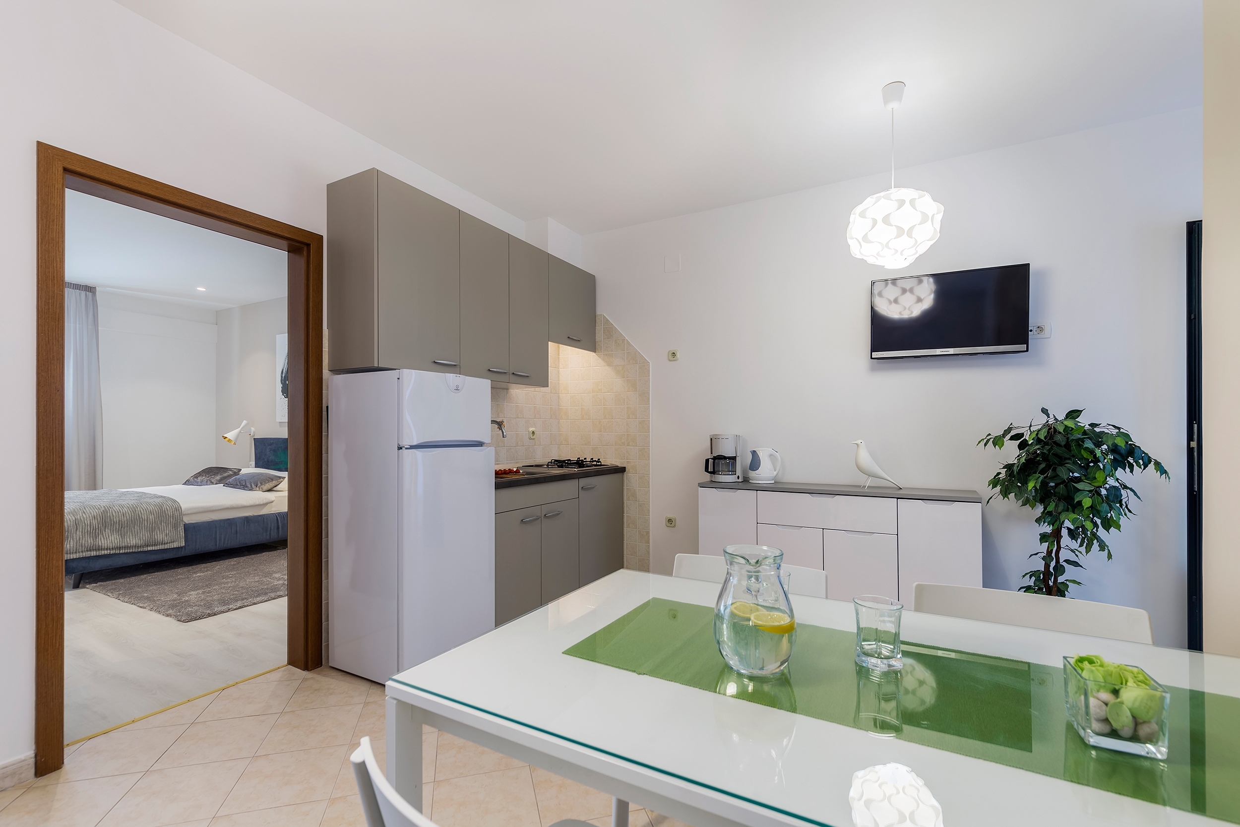 Two bedroom apartment with terrace Rabac, Labin  A-b
